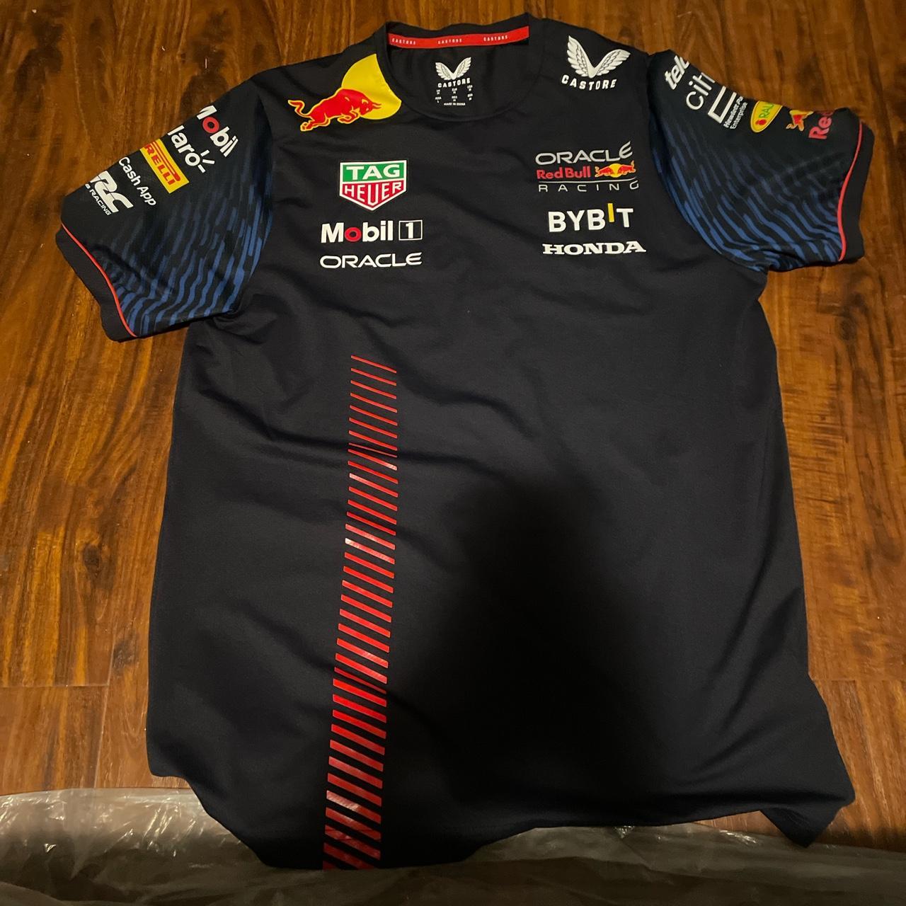 Authentic Redbull Formula One Racing Shirt - Perfect... - Depop