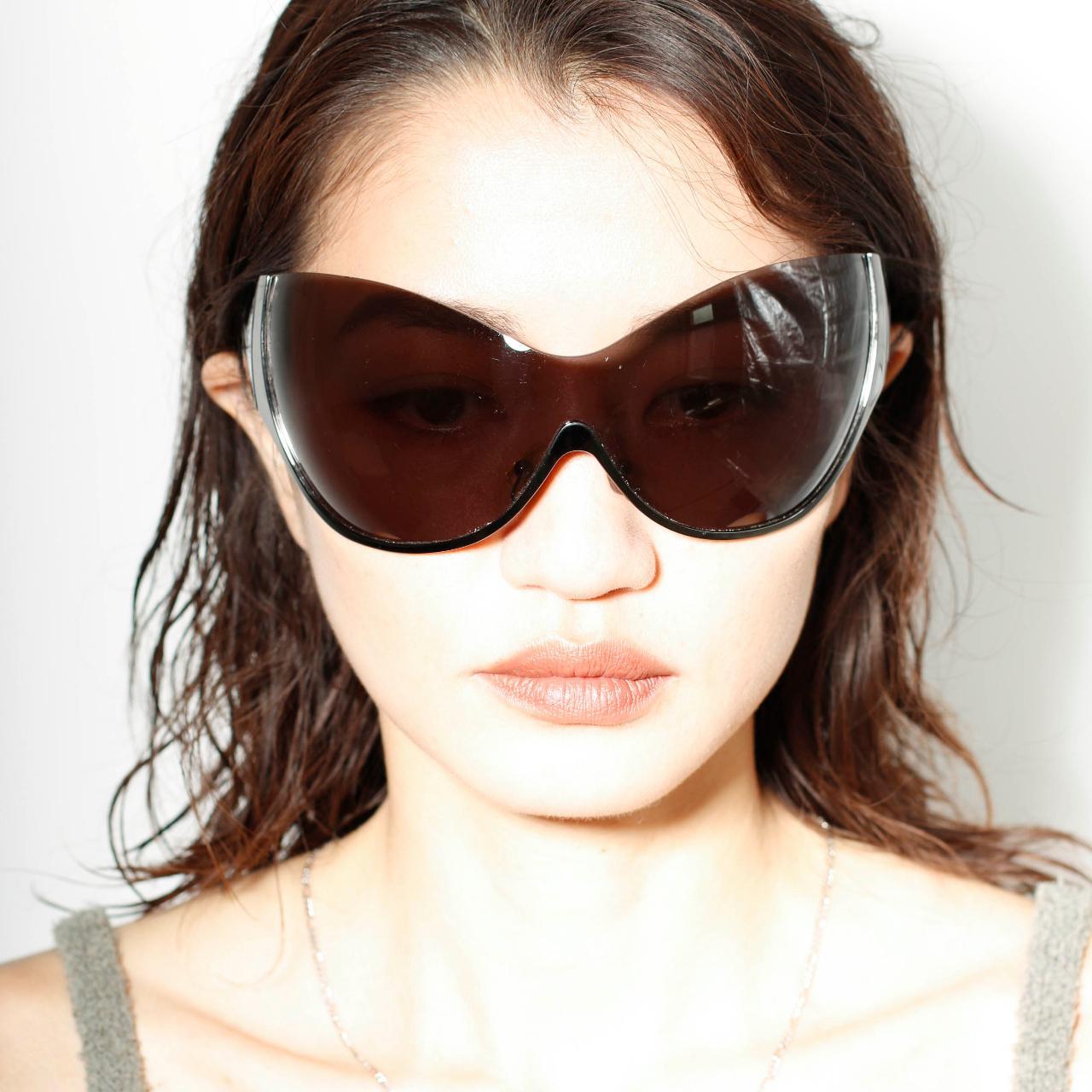 Calvin Klein mask sunglasses Condition 7.5/10:... - Depop
