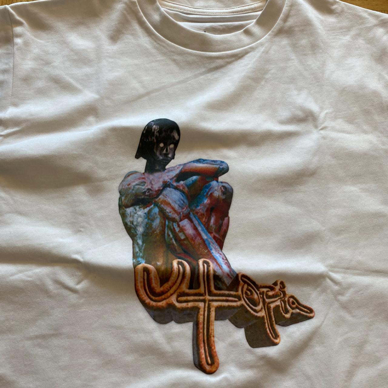 Travis Scott Utopia B1 Tee Size small Purchased... - Depop