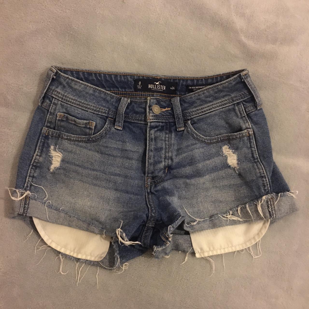 Hollister Co. Women's Blue Shorts | Depop