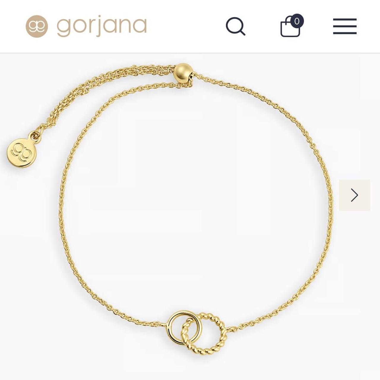 Gorjana bracelet Gold plated Excellent used... - Depop
