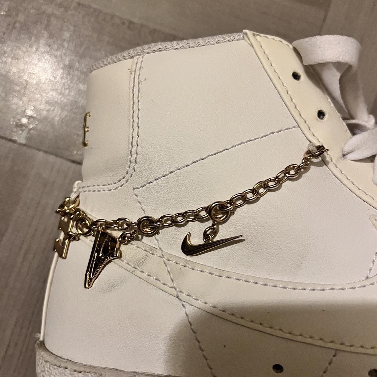 nike blazer mid 77 vintage gold edition with chain