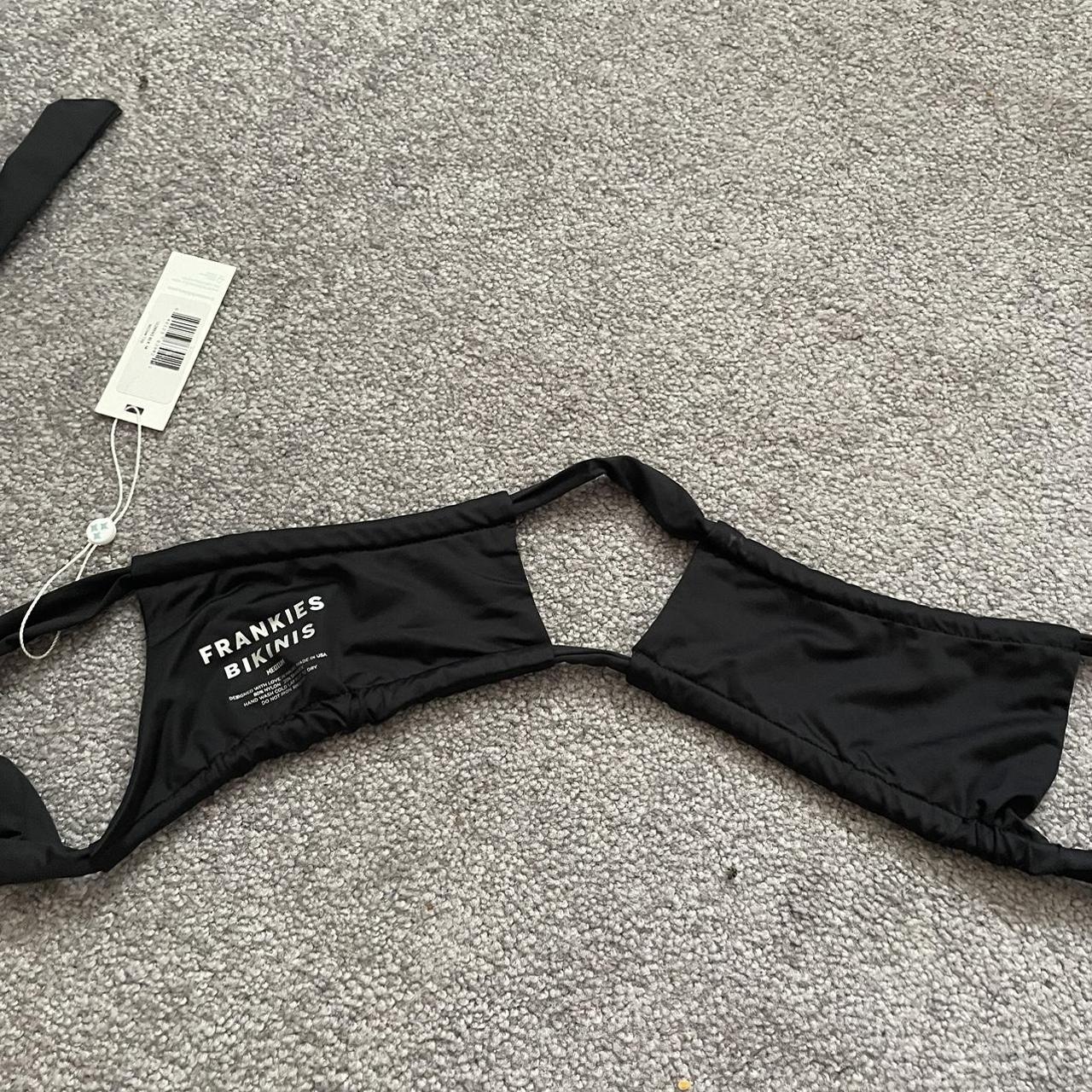 Frankies Bikinis Women's Black Bikiniandtankinitops Depop