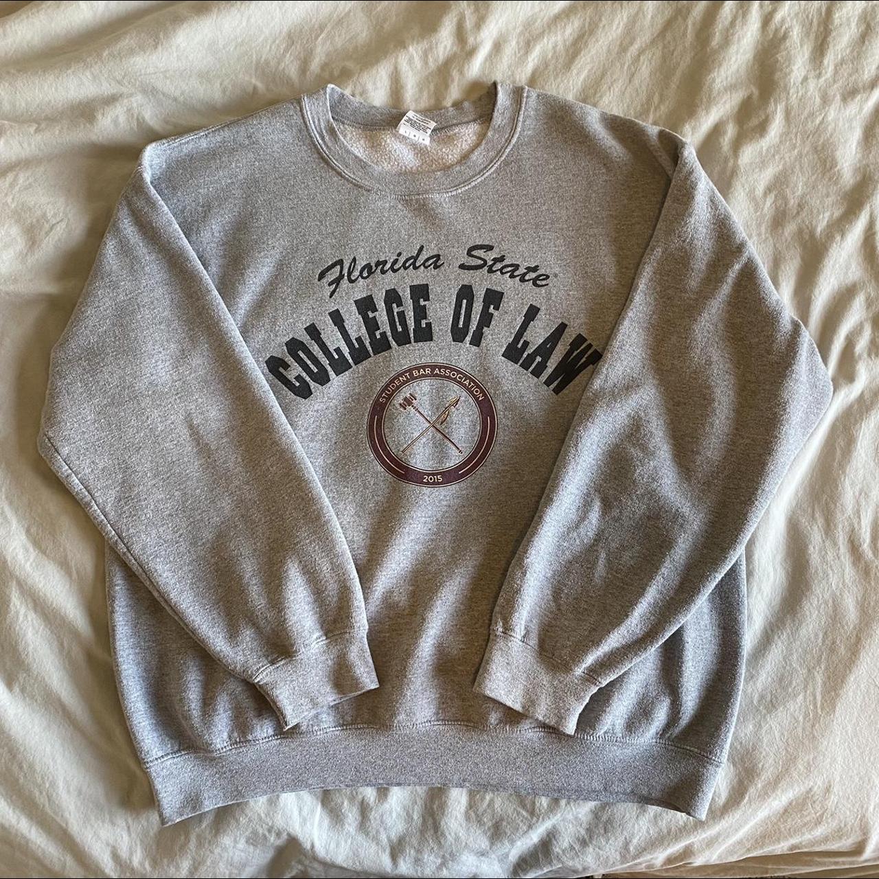 Vintage Florida State University College of Law grey... - Depop