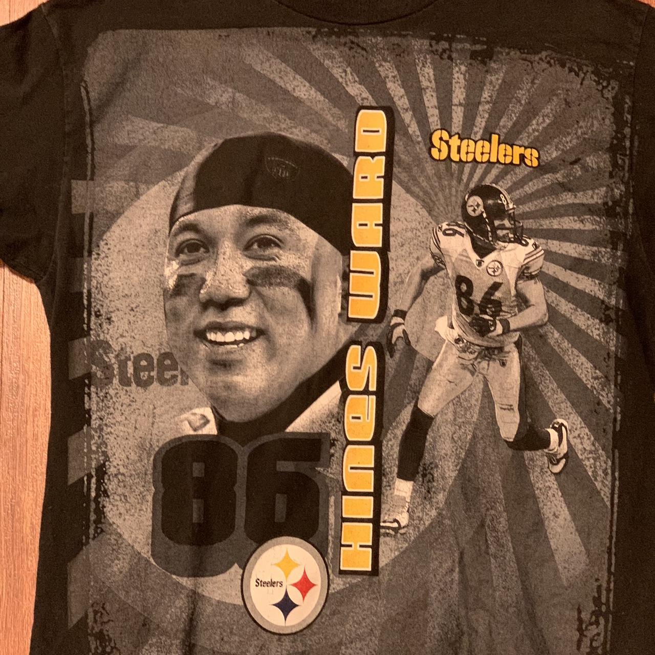 Mens NFL Pittsburgh Steelers Hines Ward T-Shirt, Mens