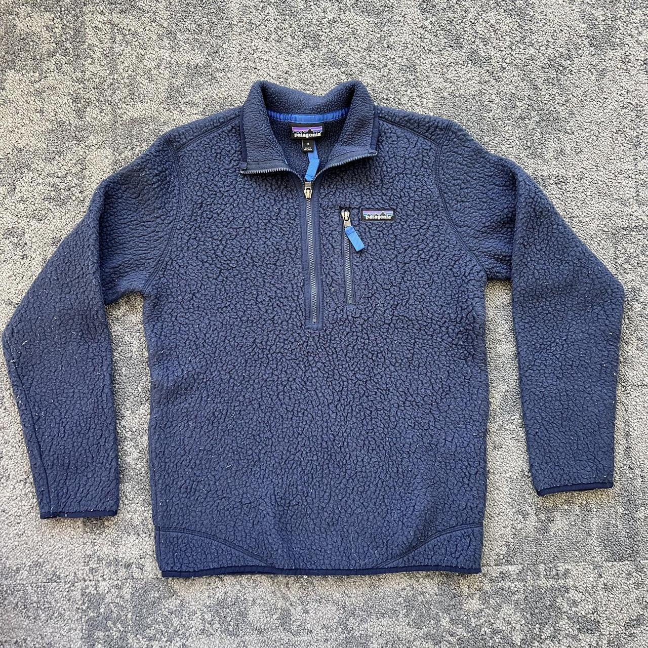 Patagonia Retro Pile Fleece Quarter zip Jacket in