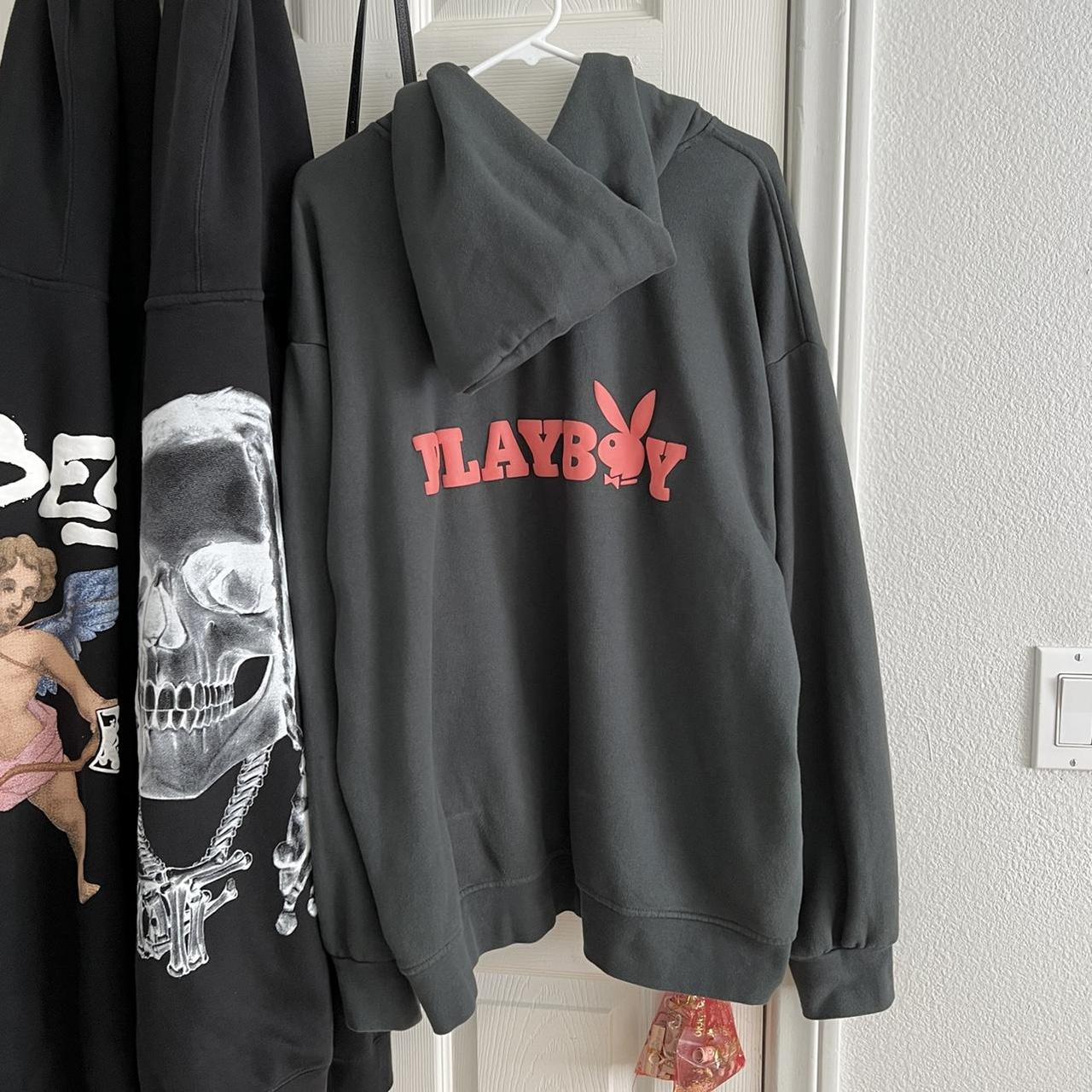 Authentic Playboy x supreme playboy hoodie Great - Depop