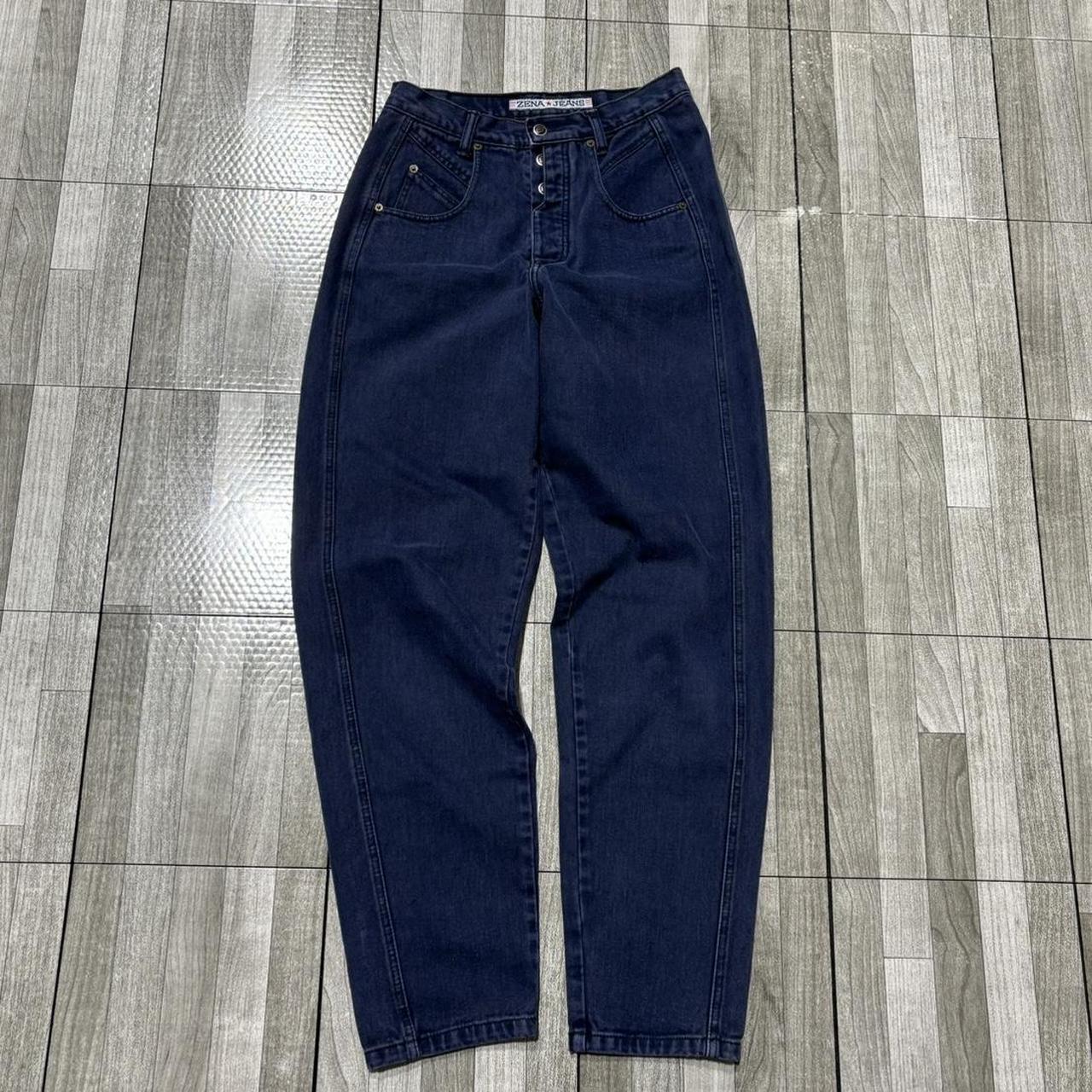 Beautiful Navy Baggy Pants Depop