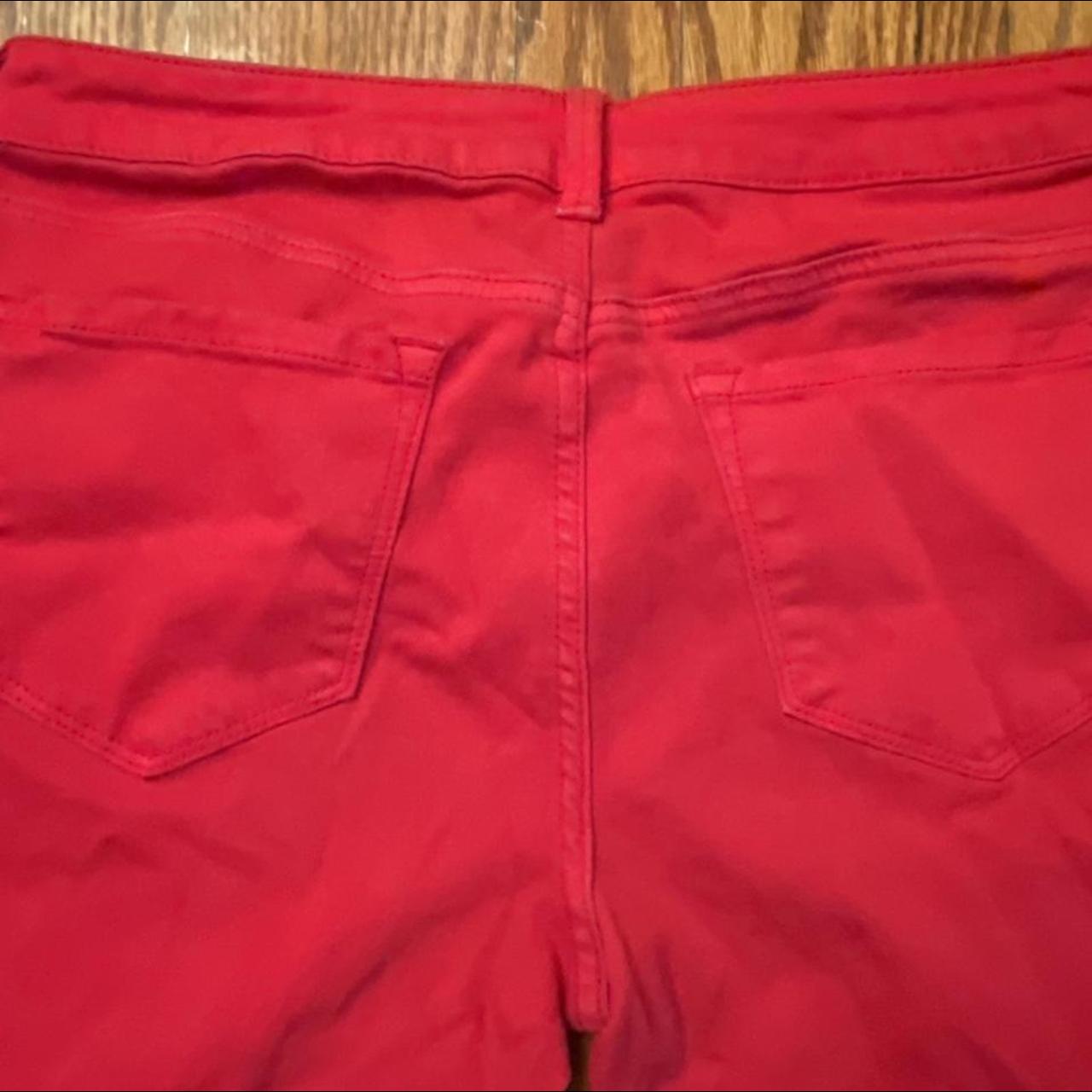 Jcpenney best sale red jeans