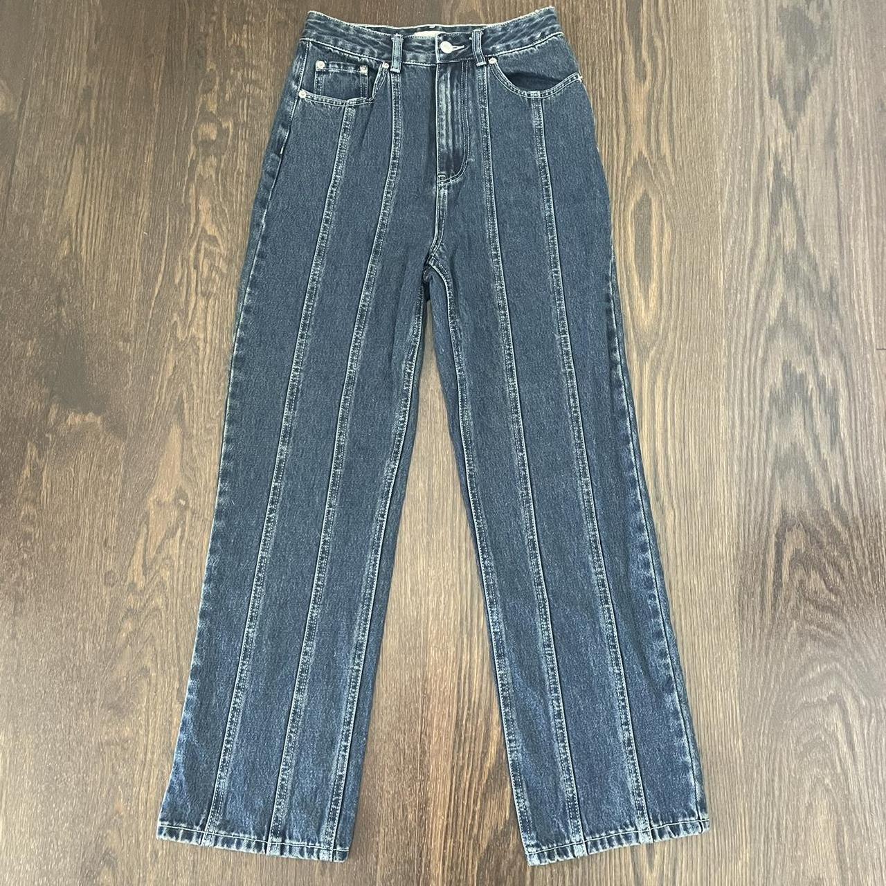 Glassons high waisted relaxed reconstructed jeans -... - Depop