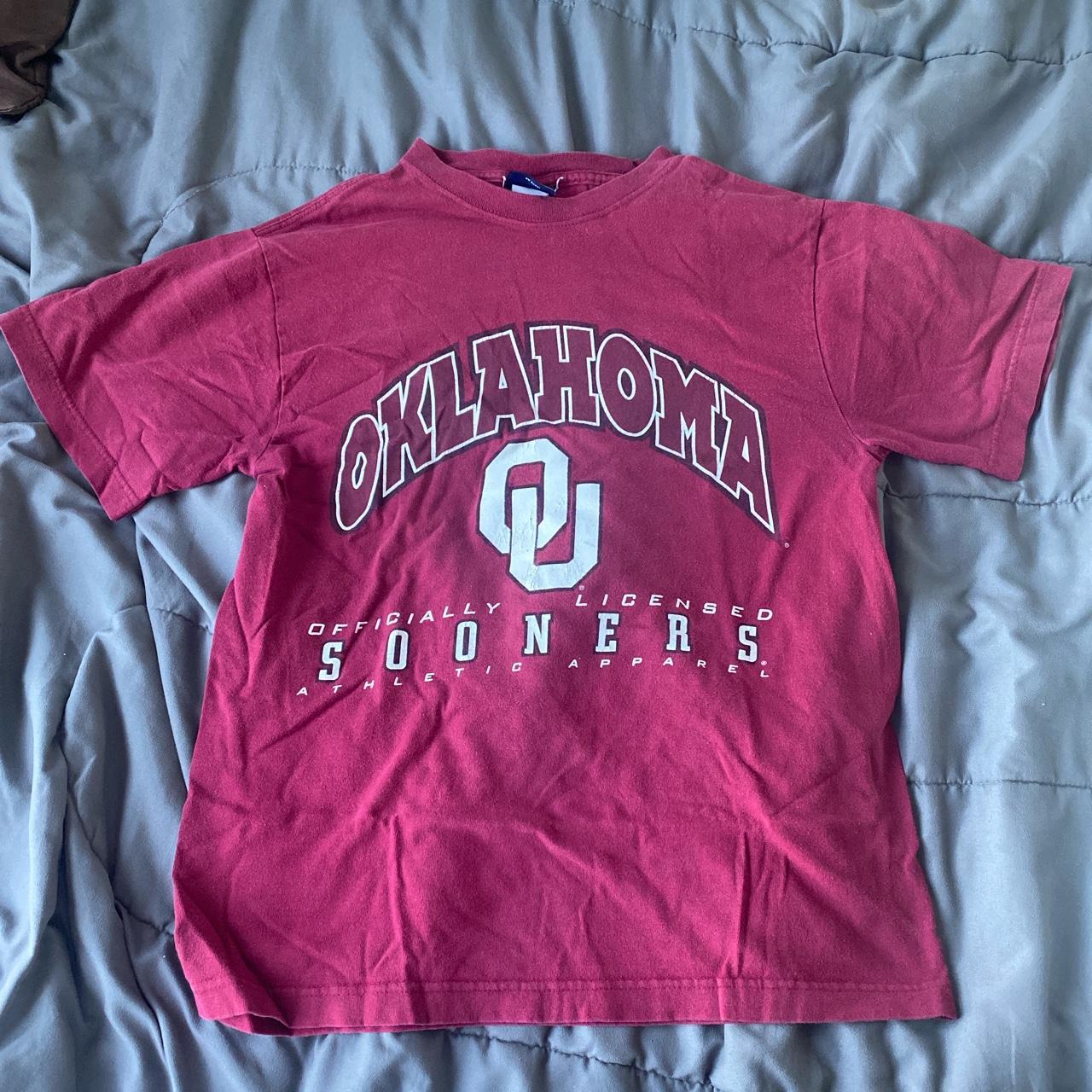 vintage-university-of-oklahoma-t-shirt-size-m-l-depop