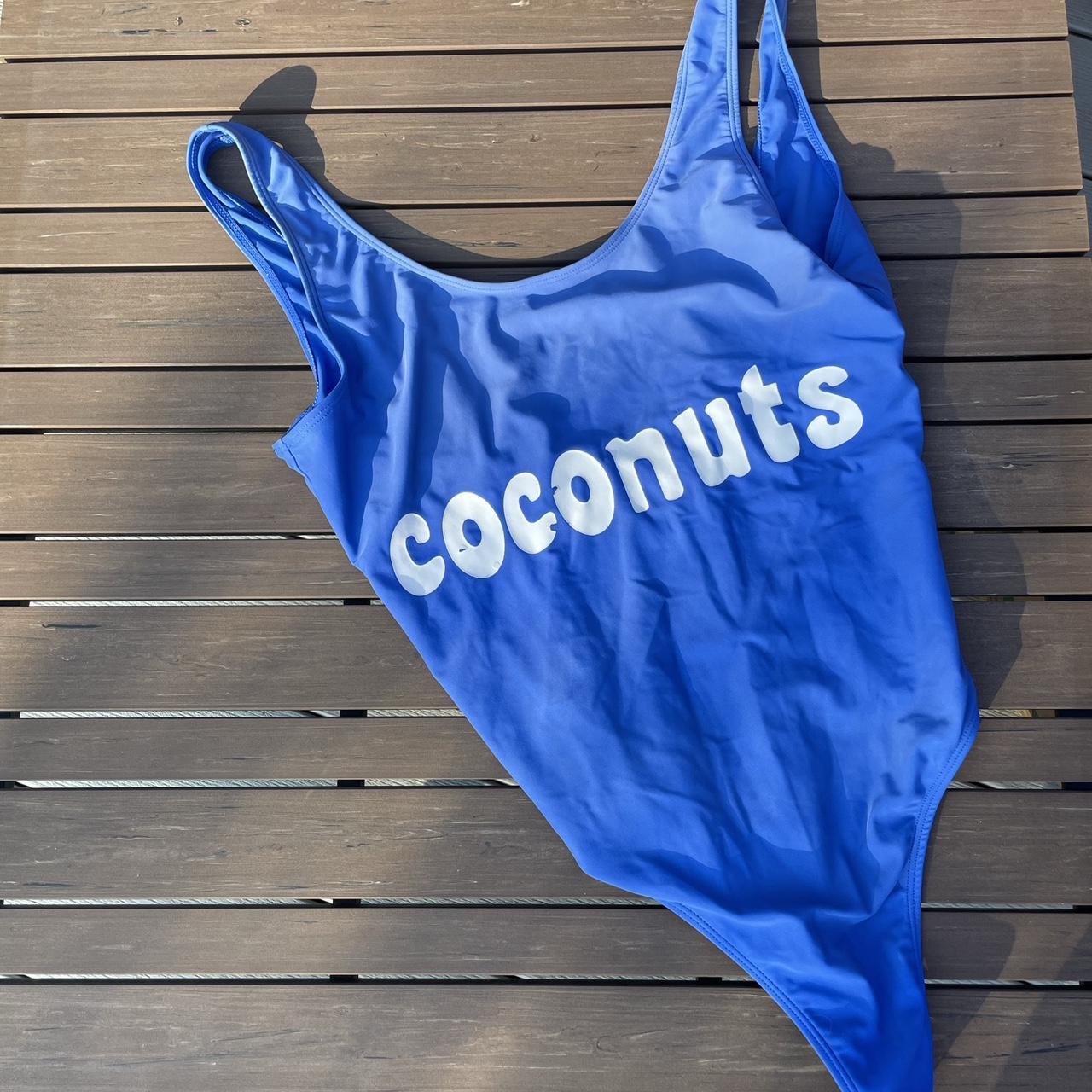 Coconuts Onepiece Cheeky Bathing Suit Size US Medium Depop