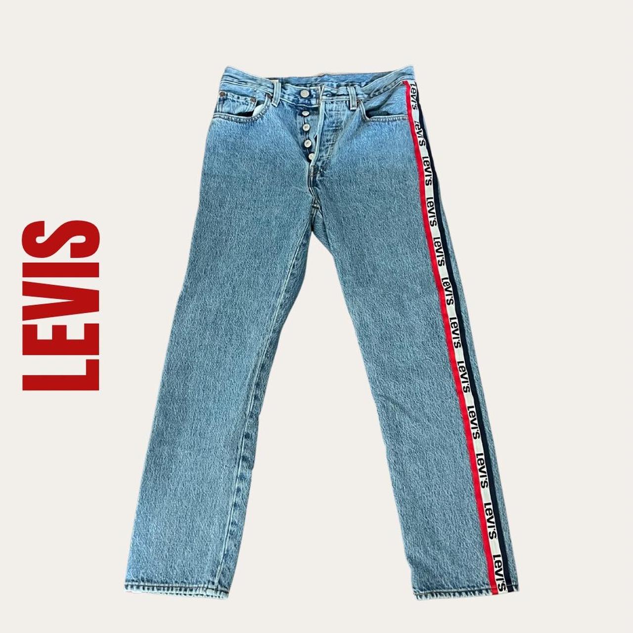 Levi red stripe clearance jeans