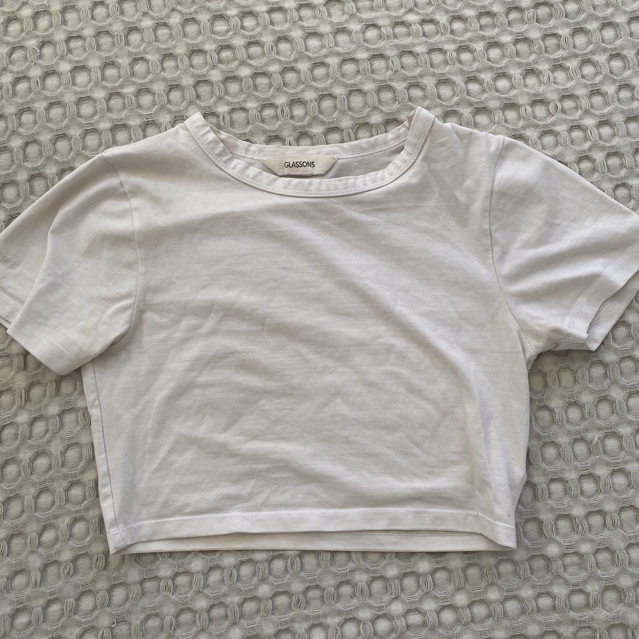 glassons staple baby tee each for $15 both for $20 - Depop