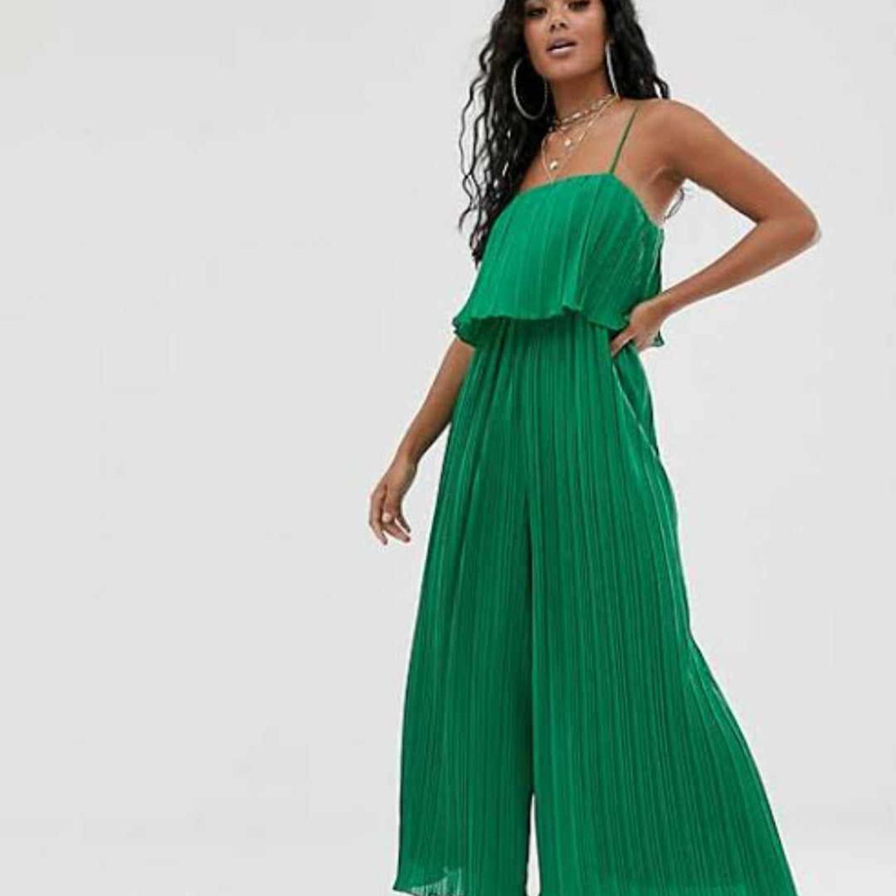 Pleated jumpsuit zara online