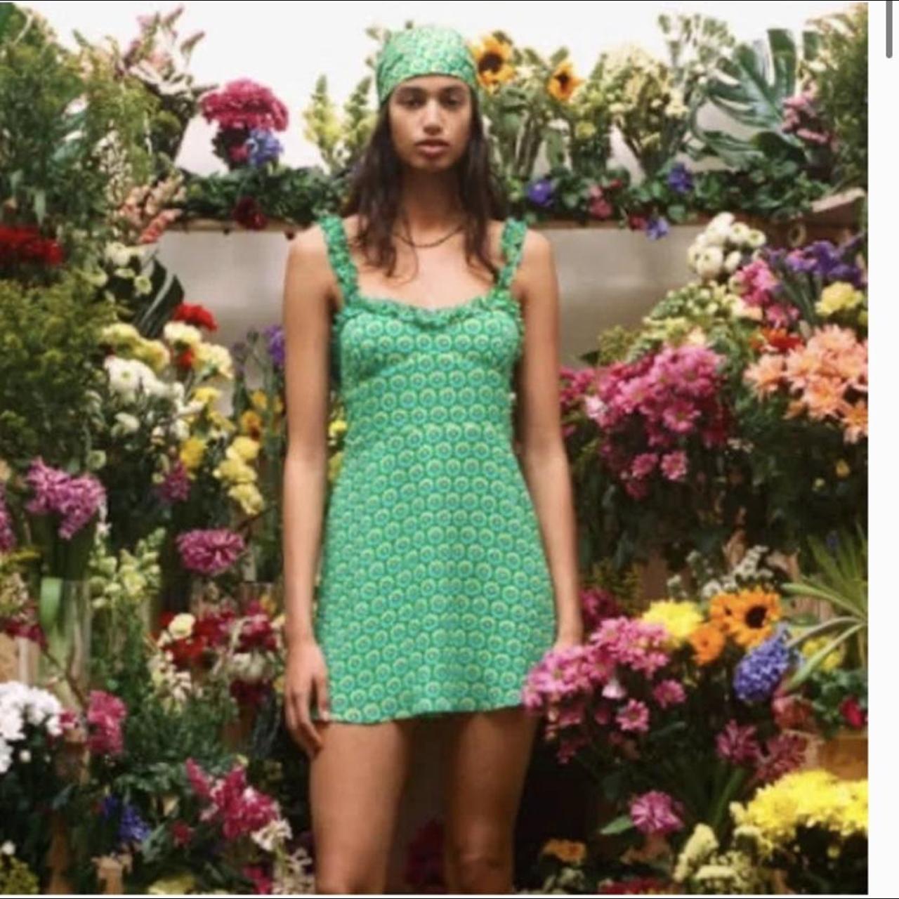 Zara mini dress gear condition barley worn perfect... Depop