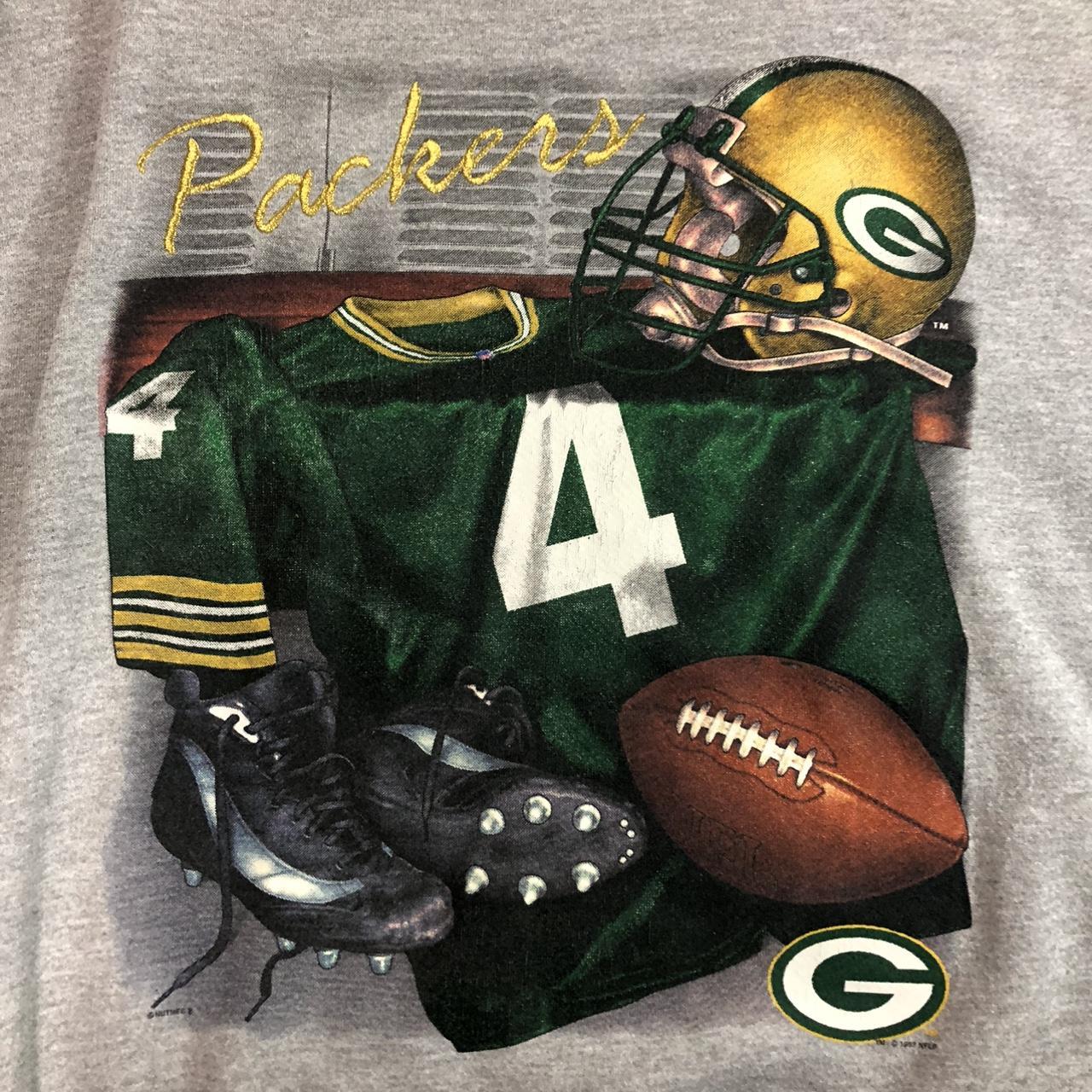 Vintage 1997 Green Bay Packers Crewneck - Depop