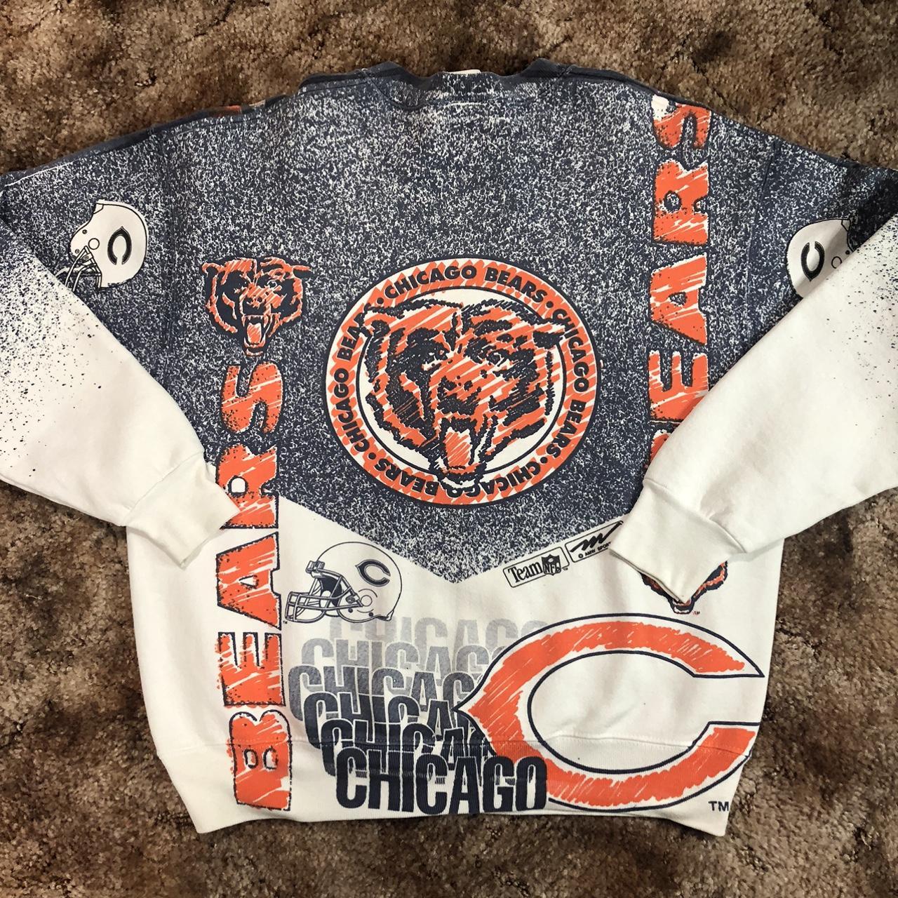 Vintage 90s Chicago Bears crewneck sweater - Depop