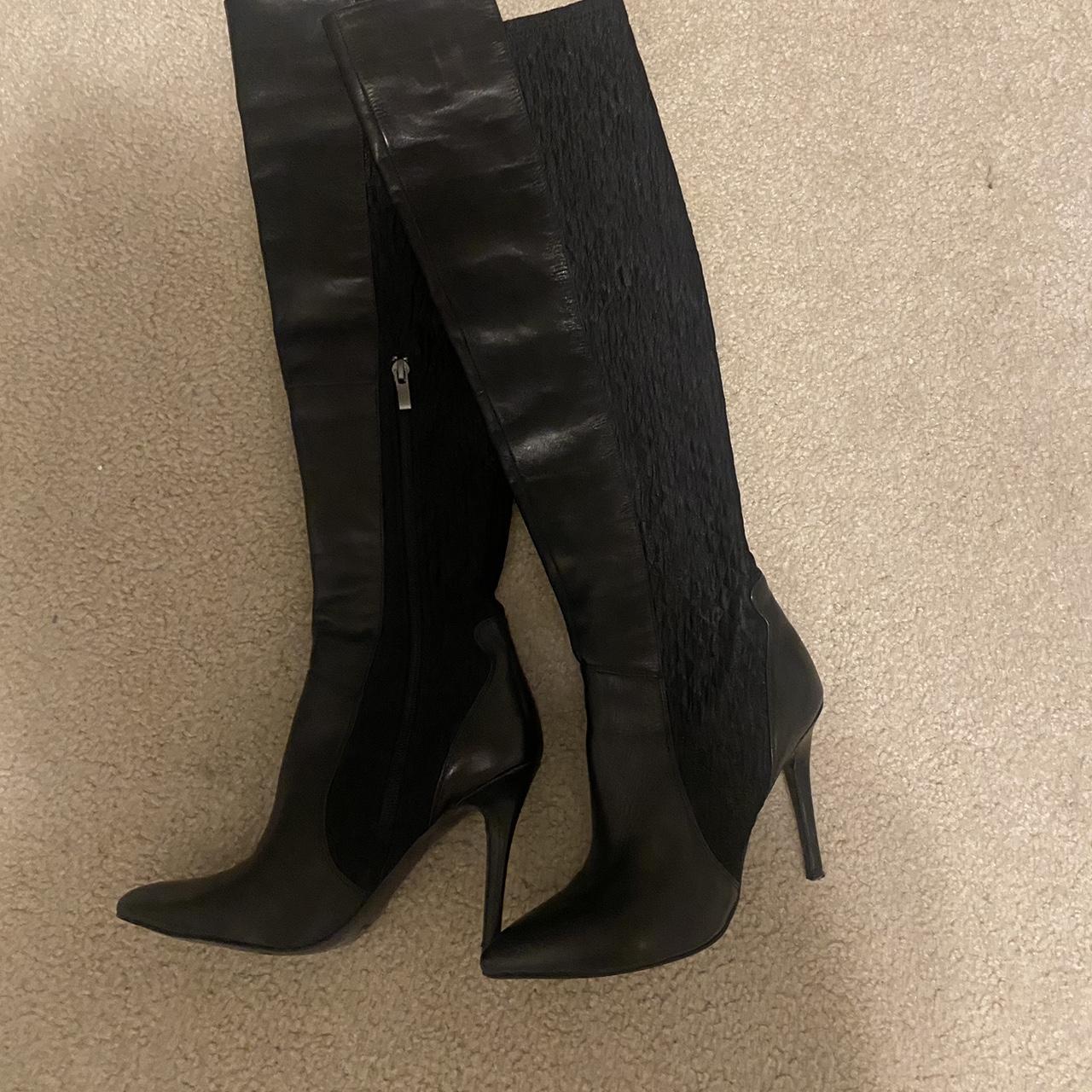 Charles david cheap black boots