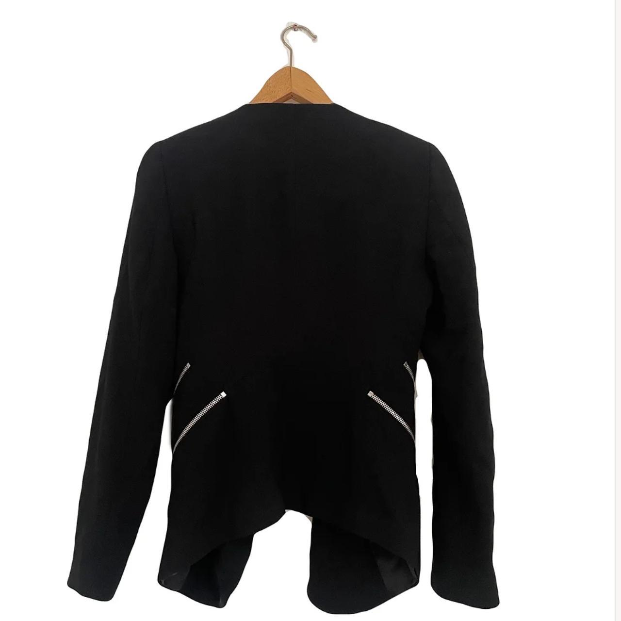 Zara Women's Black Jacket Depop