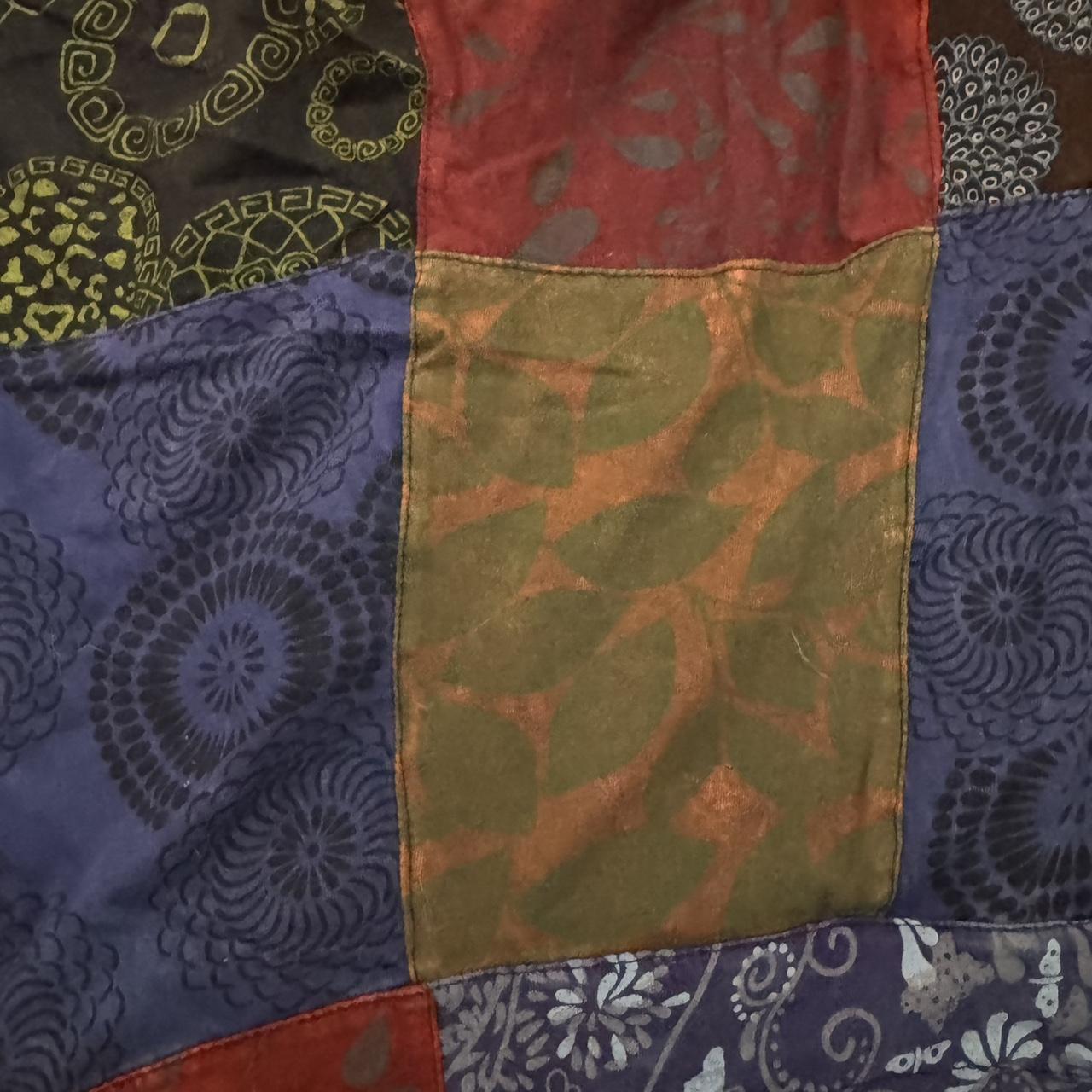 Women's Overalls - Multi - 10 – unique patchwork … - image 3