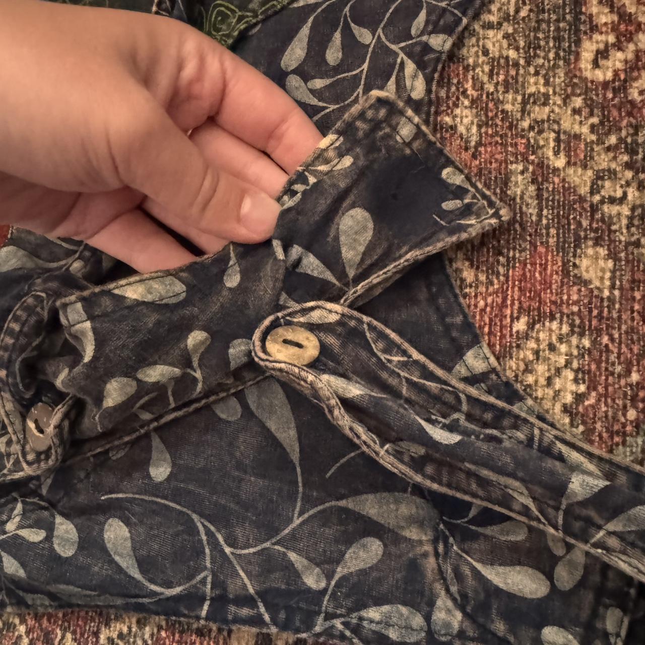 Women's Overalls - Multi - 10 – unique patchwork … - image 6