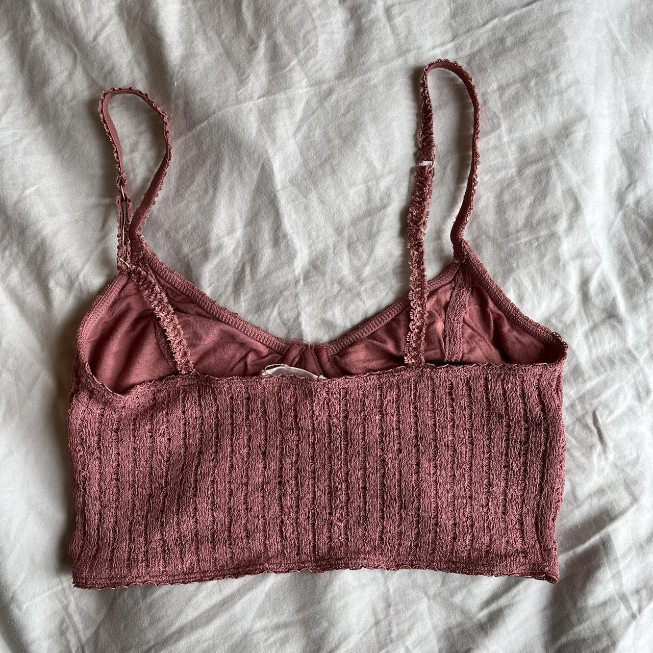 Pins & Needles Women's Pink Crop-top | Depop