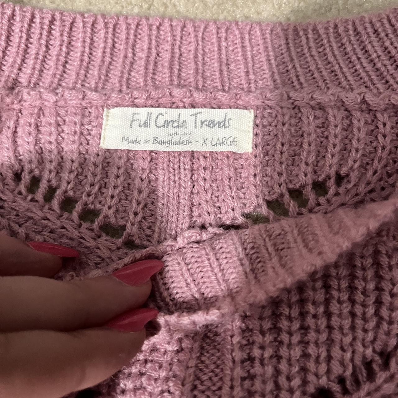Full Circle Trends Women's Pink Jumper (2)