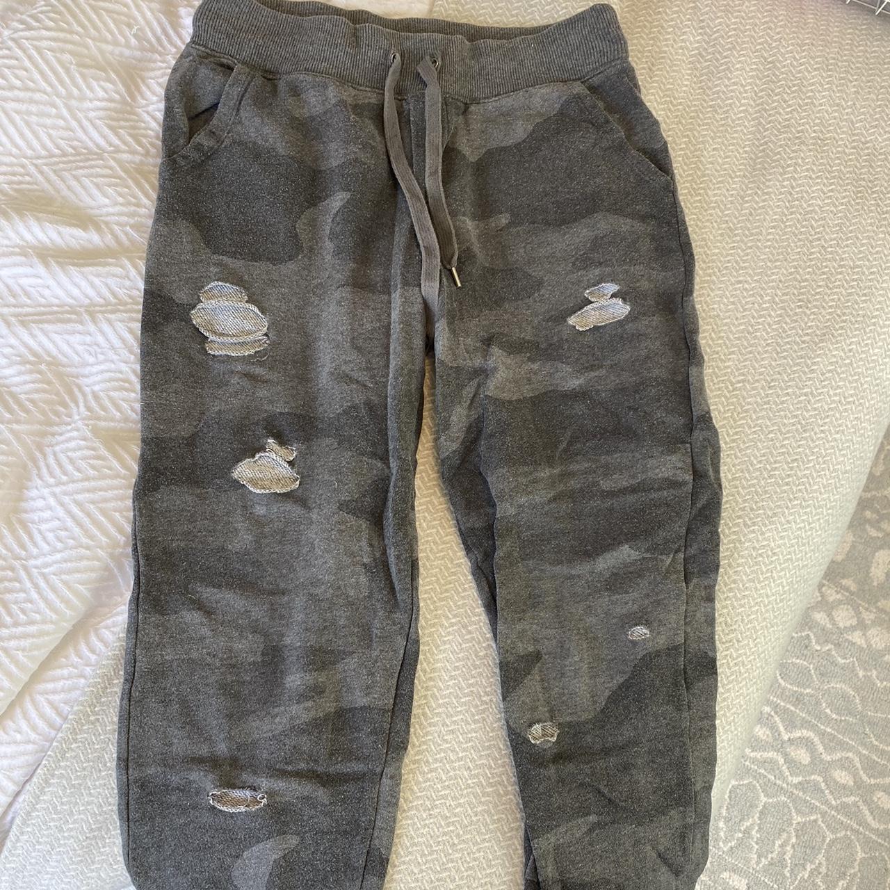 Aerie hot sale distressed joggers