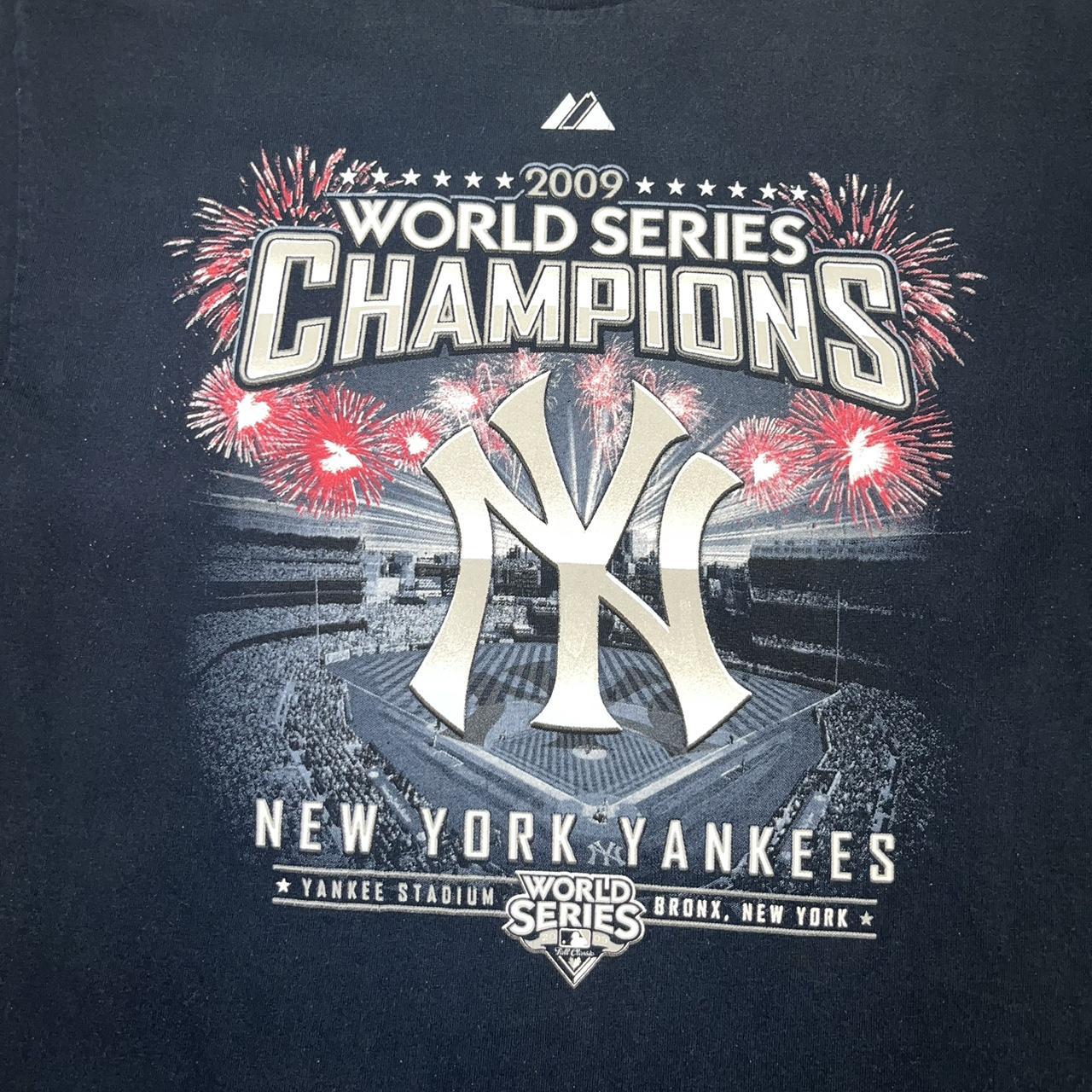 New York Yankees 2009 World Series Championship T - Depop