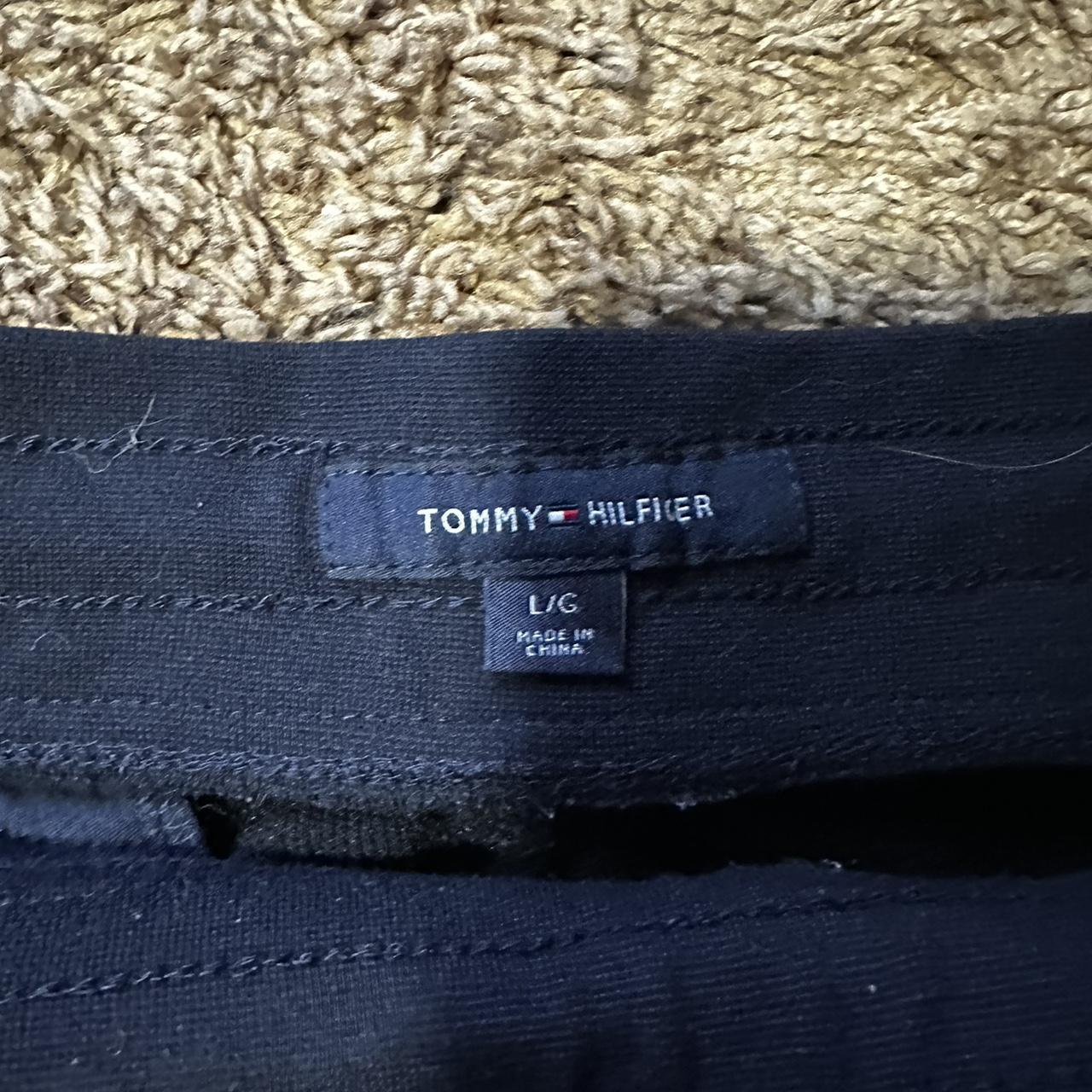 Tommy Basketball Shorts Tagged L great above the... - Depop