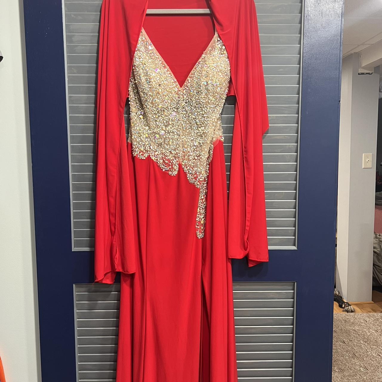 Fire Truck Prom Dresses