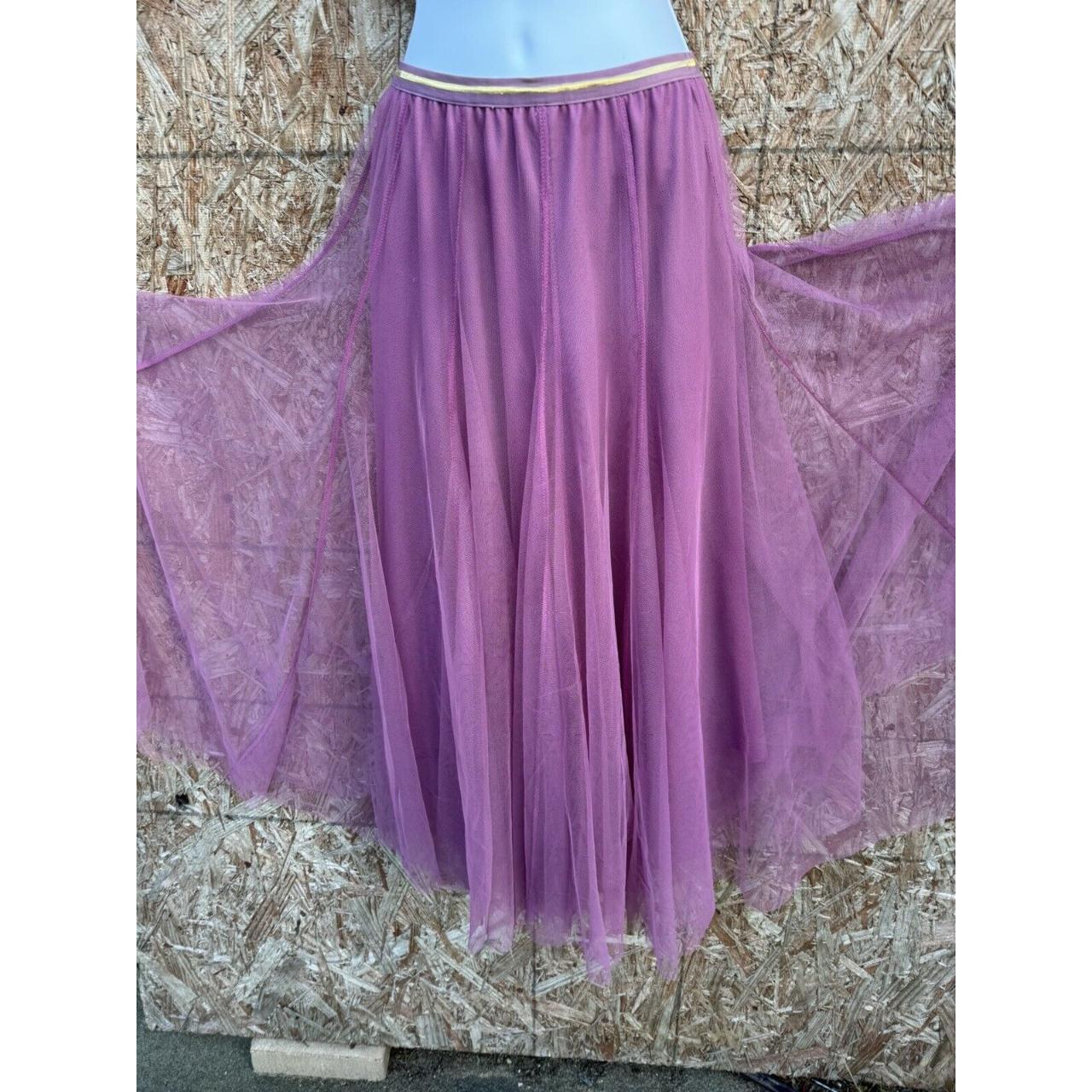 CHICWISH Womens purple Layered Mesh Ballet Prom - Depop