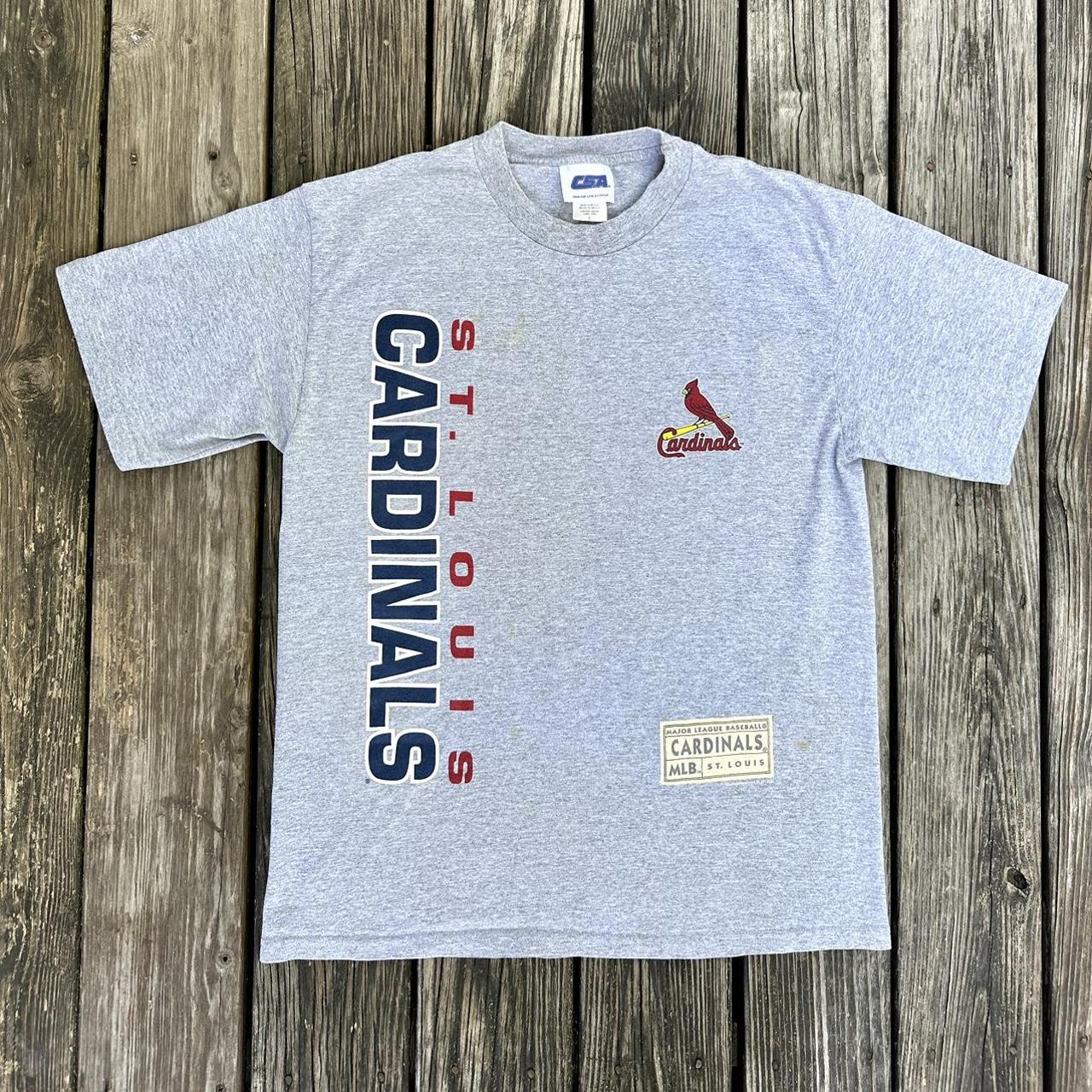 Vintage Cardinals T shirt St Louis Cardinals Long - Depop