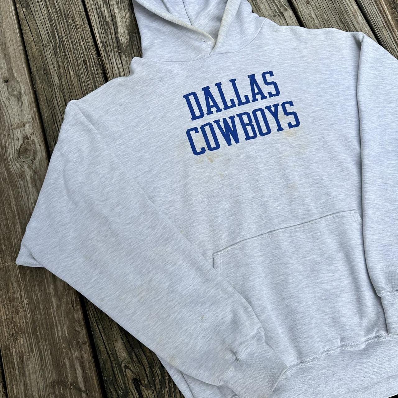 Vintage Russell Athletic Dallas Cowboys Hoodie - Depop