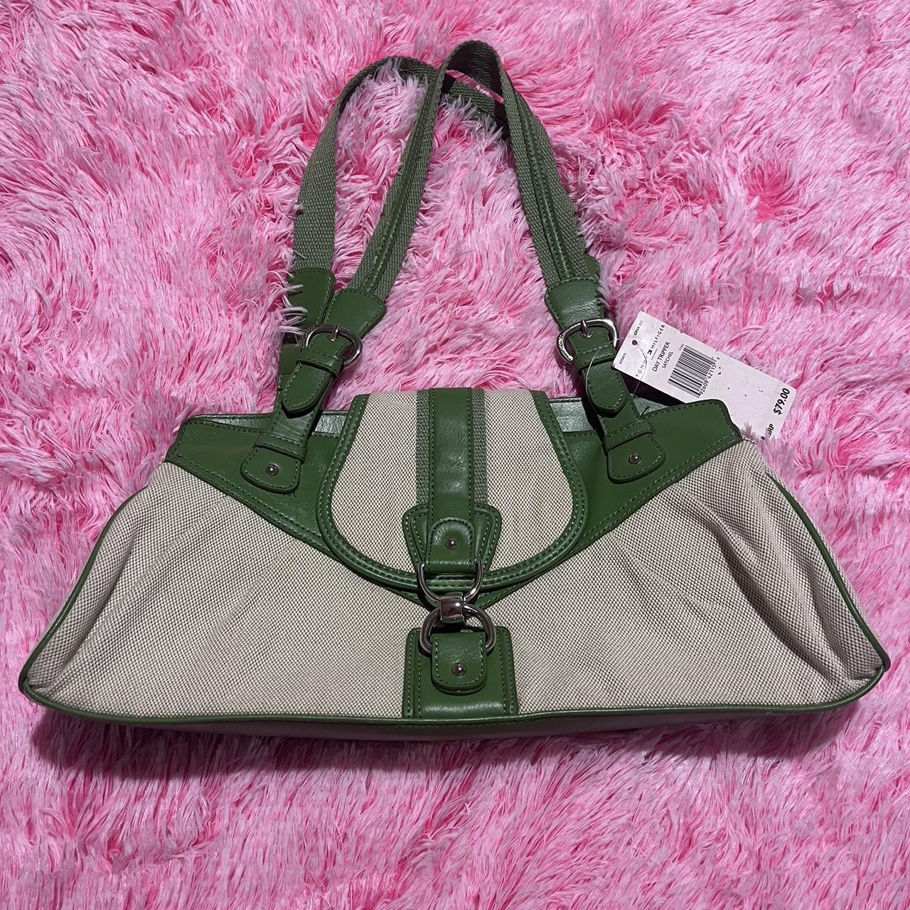 Tommy hilfiger green discount purse