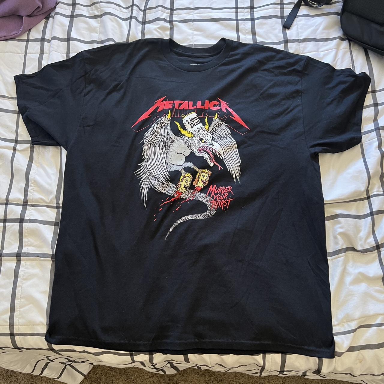 Liquid Death x Metallica Tour Tee