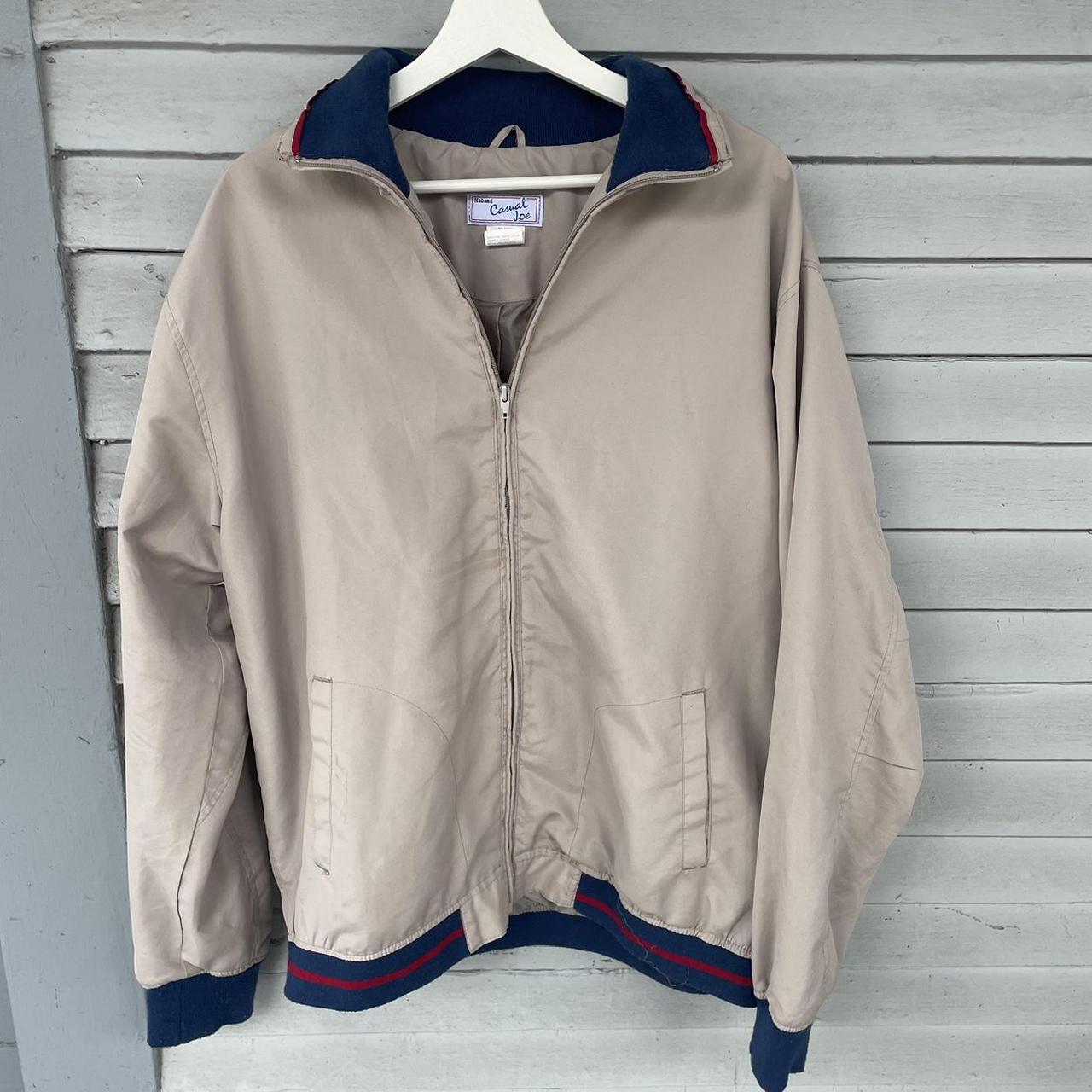 Haband Men's Cream Jacket | Depop