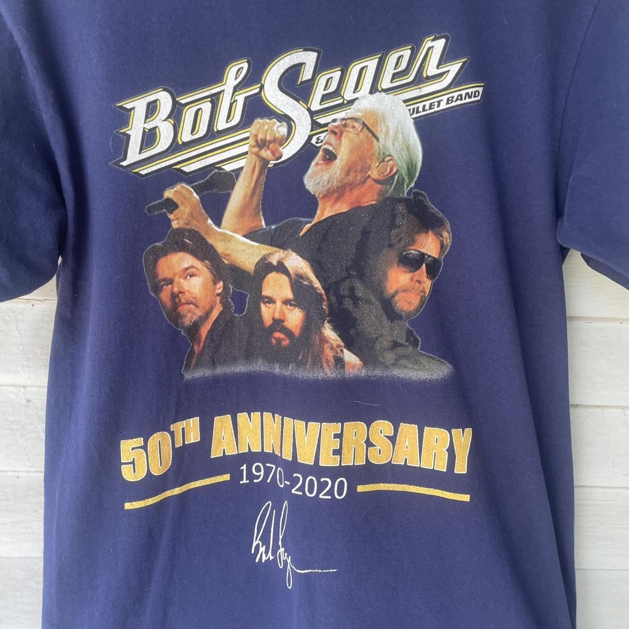 bob seger 50th anniversary shirt