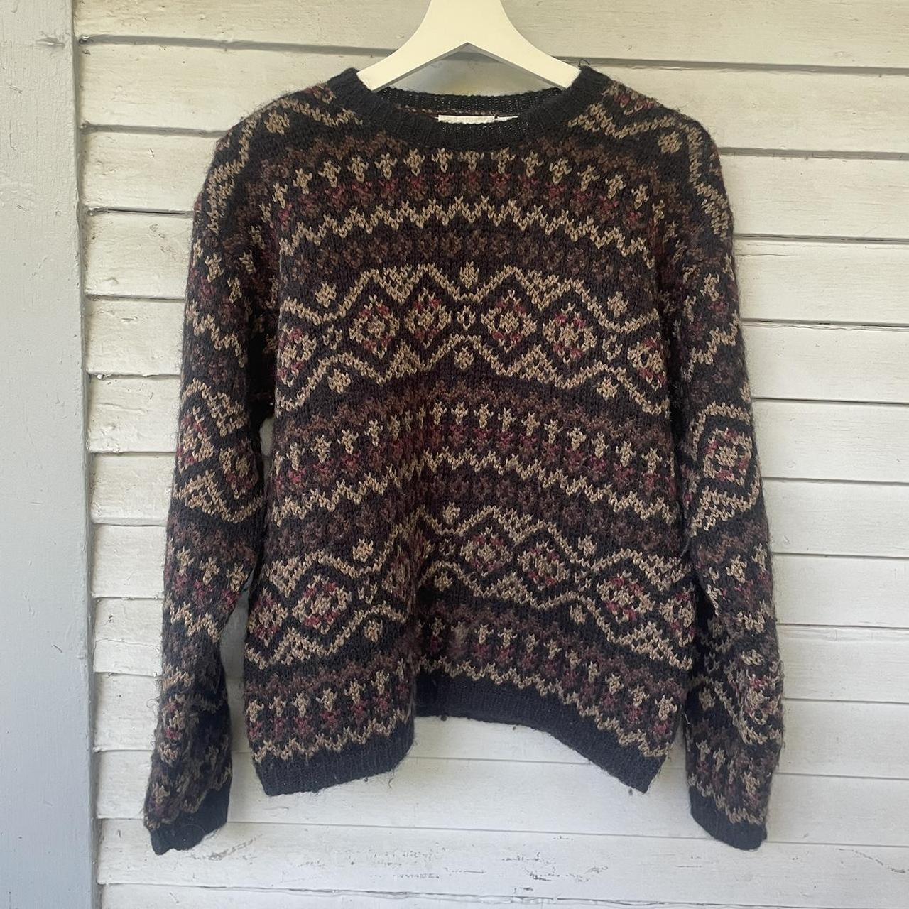 Paul Harris Design Knit Sweater Size Medium Approx... - Depop