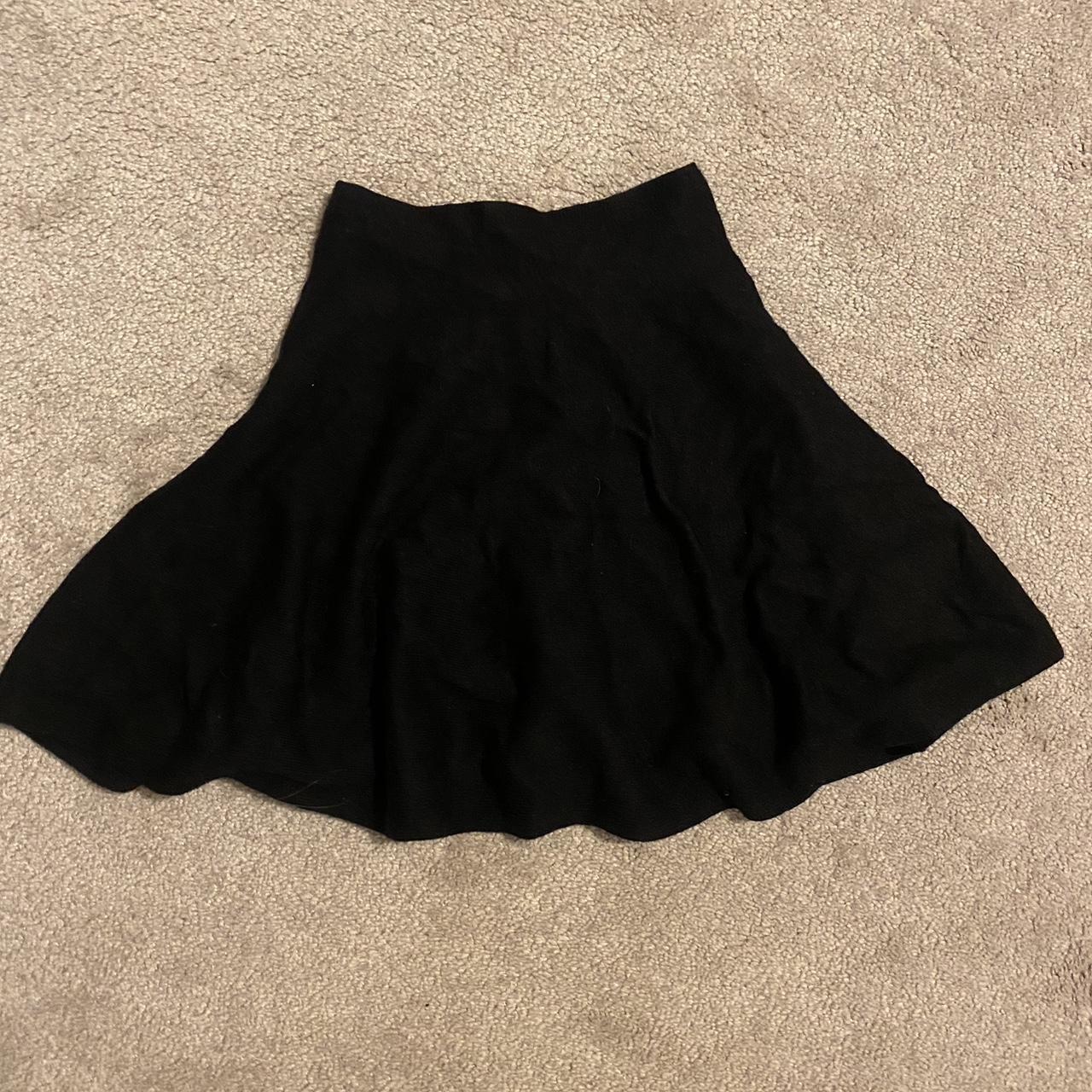 Primark black skater skirt Size xs Worn a few times. Depop