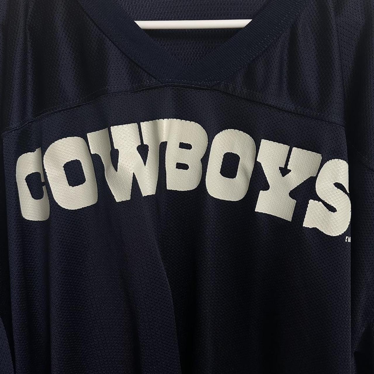 PRE-LOVED- PINK DALLAS COWBOYS FOOTBALL JERSEY. - Depop