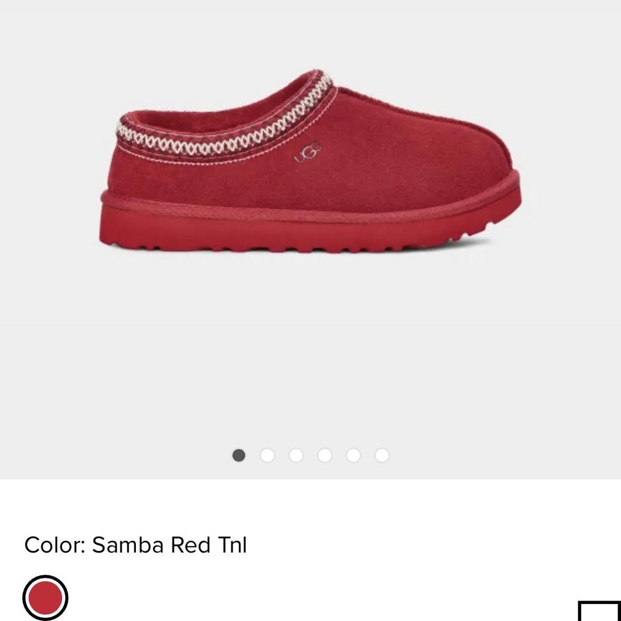 Ugg on sale slippers red