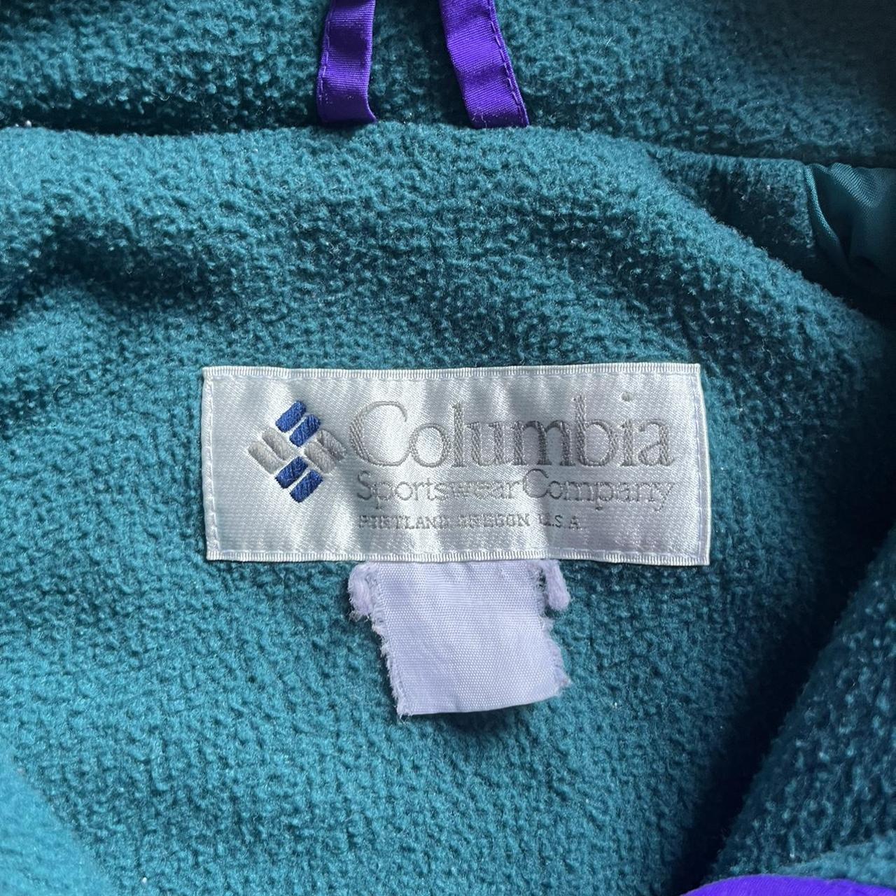 Vintage Columbia Rain Shell / Jacket Size XS/S in... - Depop