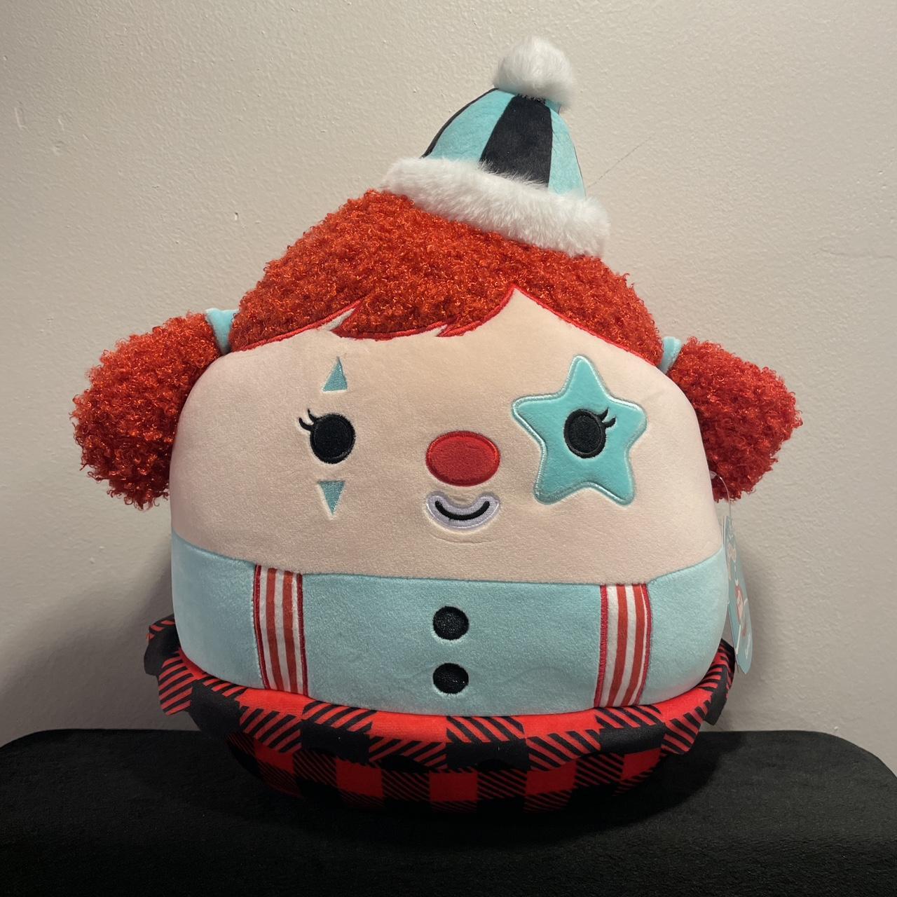 BNWT Squishmallows Eurydice the Clown 12” ️ (PRICE... - Depop