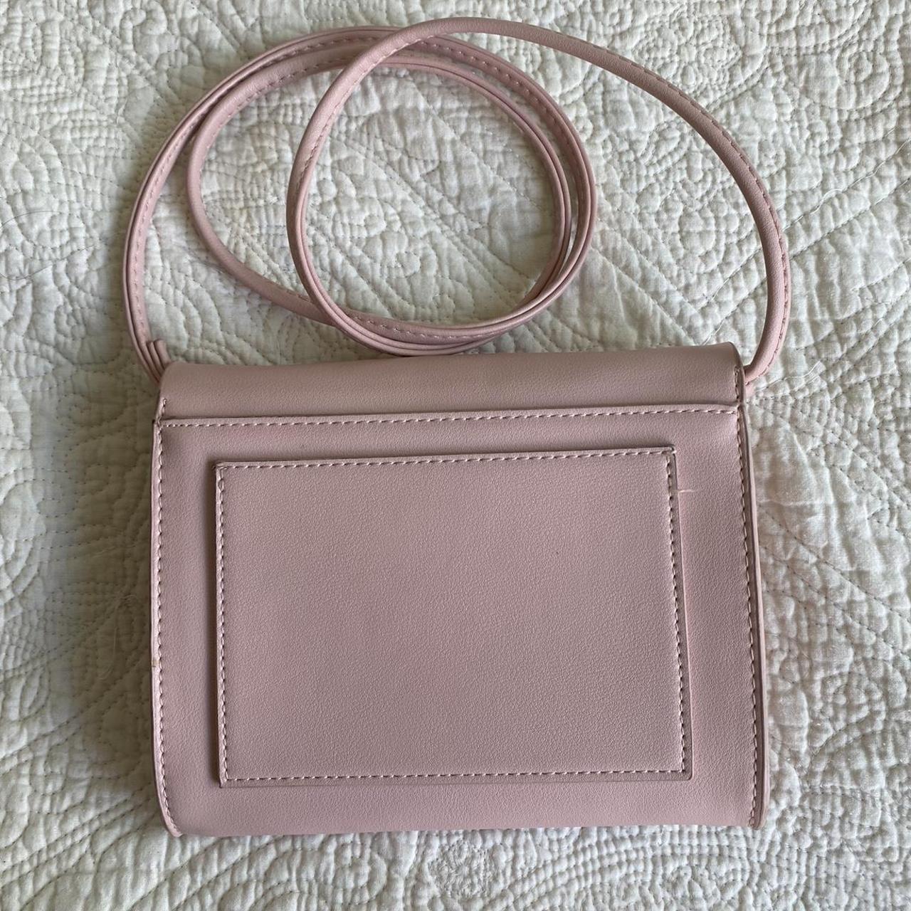 cute crossbody urban outfitters purse! baby pink... Depop