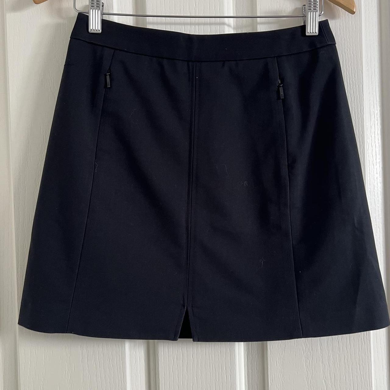 SABA black suit mini skirt. Fully lined, zip... - Depop
