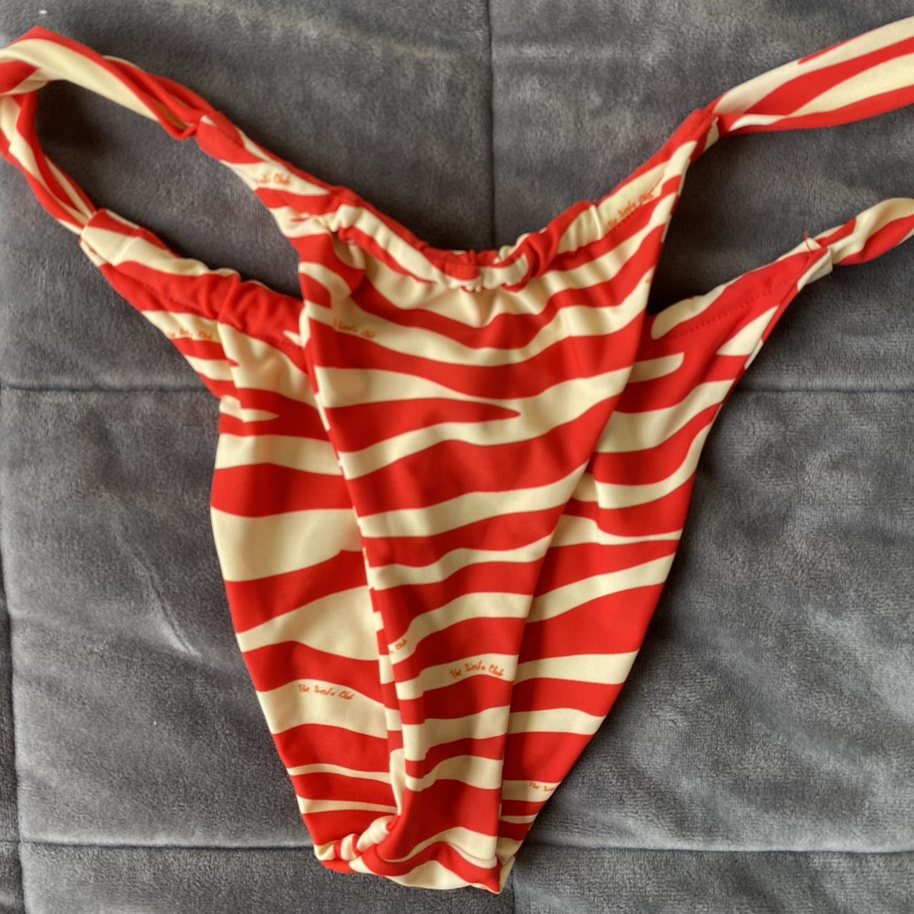 Price is FIRM! Size Small siesta club bikini red... - Depop