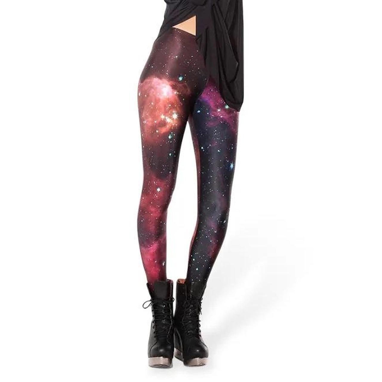 Pink galaxy leggings best sale