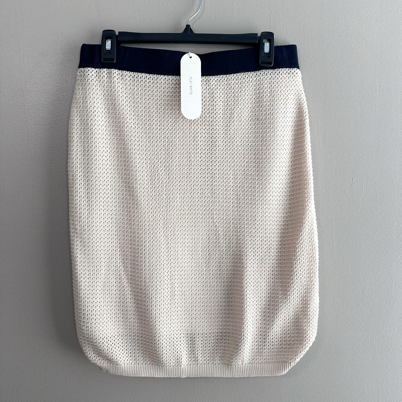 Anthropologie Women's Skirt - Cream - M – Flat Wh… - image 2